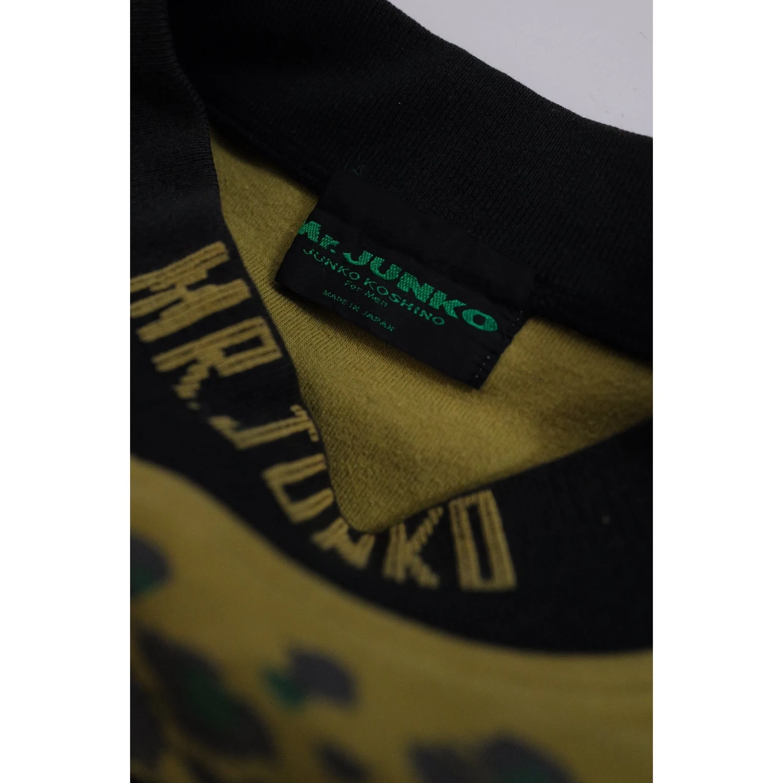 JUNKO KOSHINO Tee shirt Noir vintage, passéist — photo 8