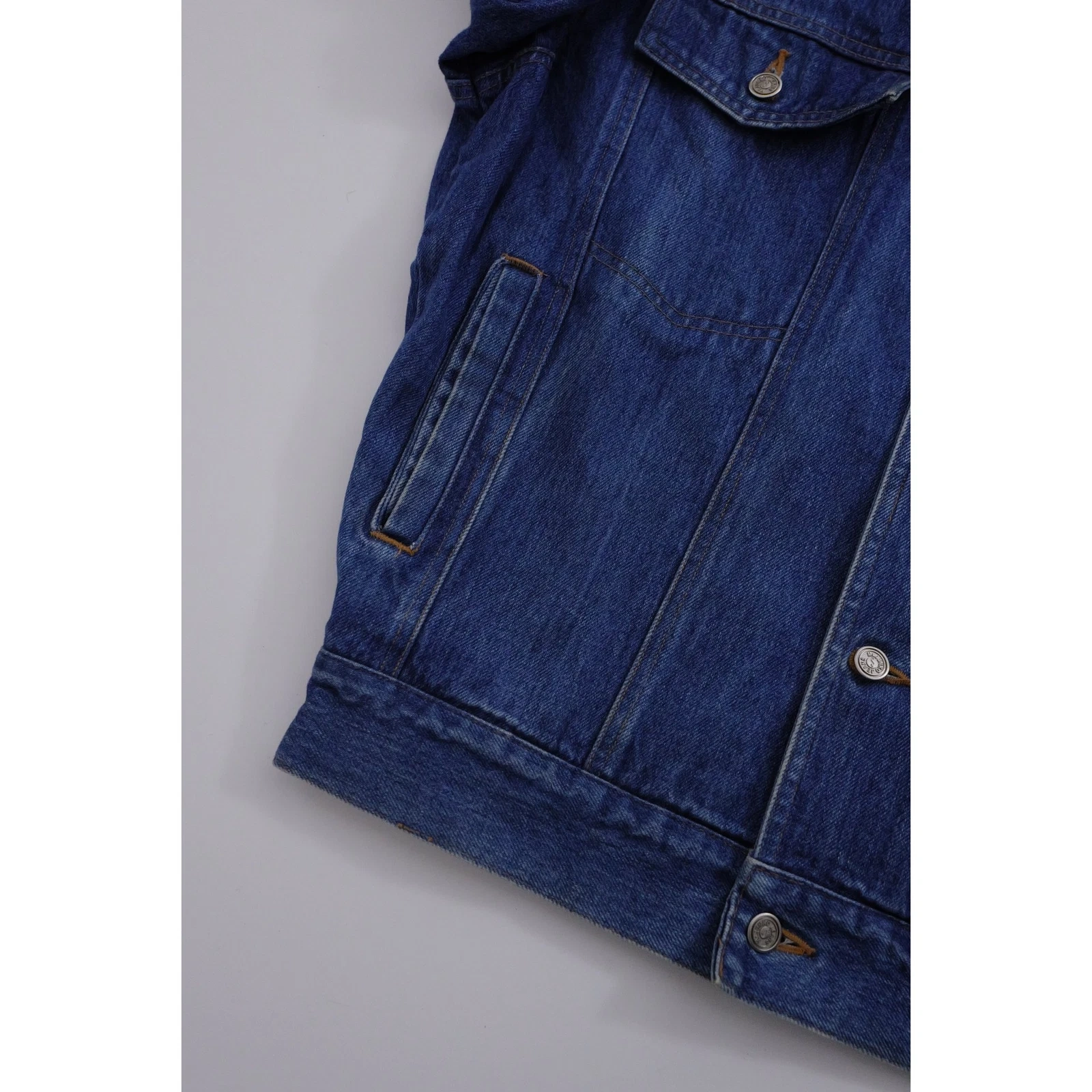 JUNKO KOSHINO Blouson Bleu vintage, passéist — photo 5