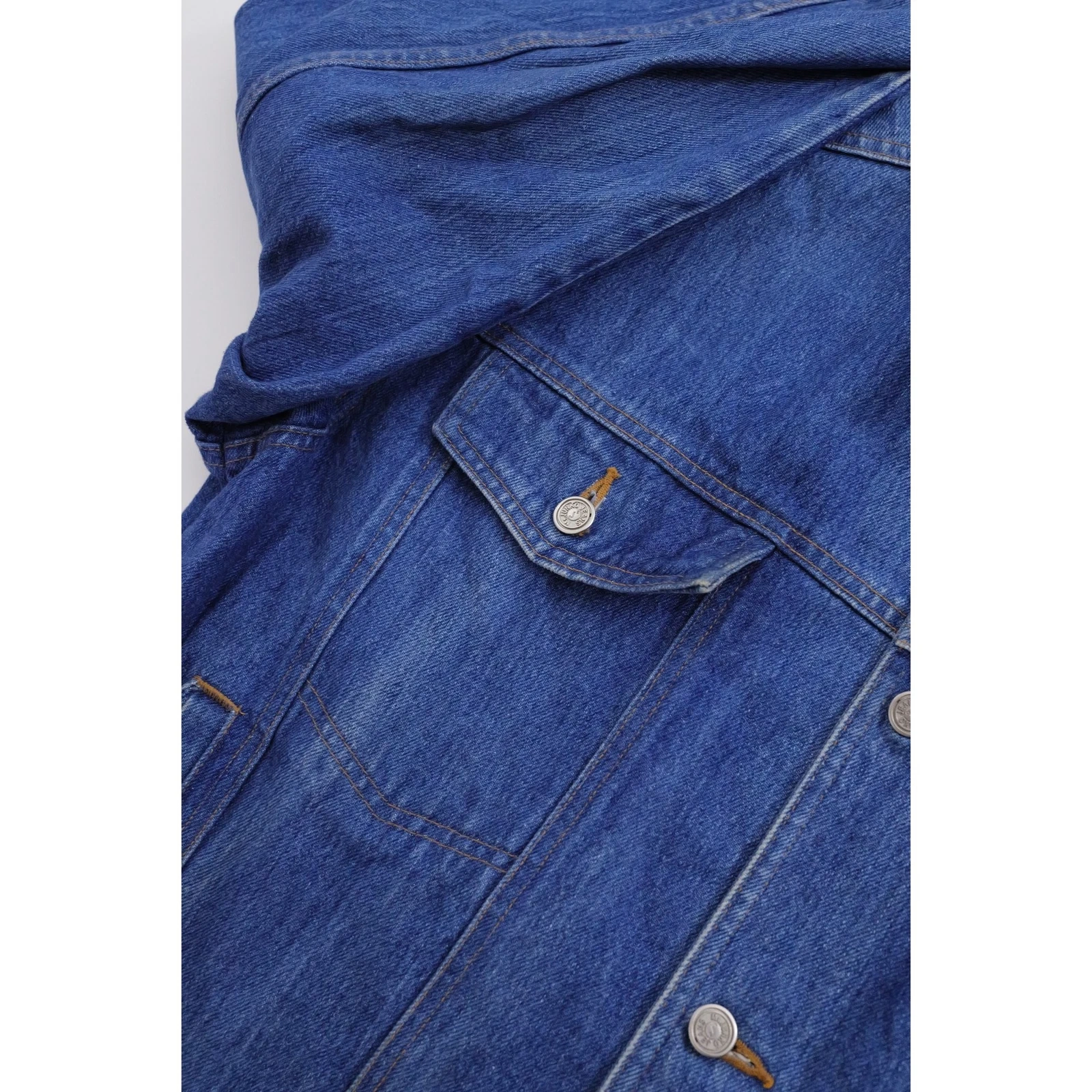 JUNKO KOSHINO Blouson Bleu vintage, passéist — photo 6