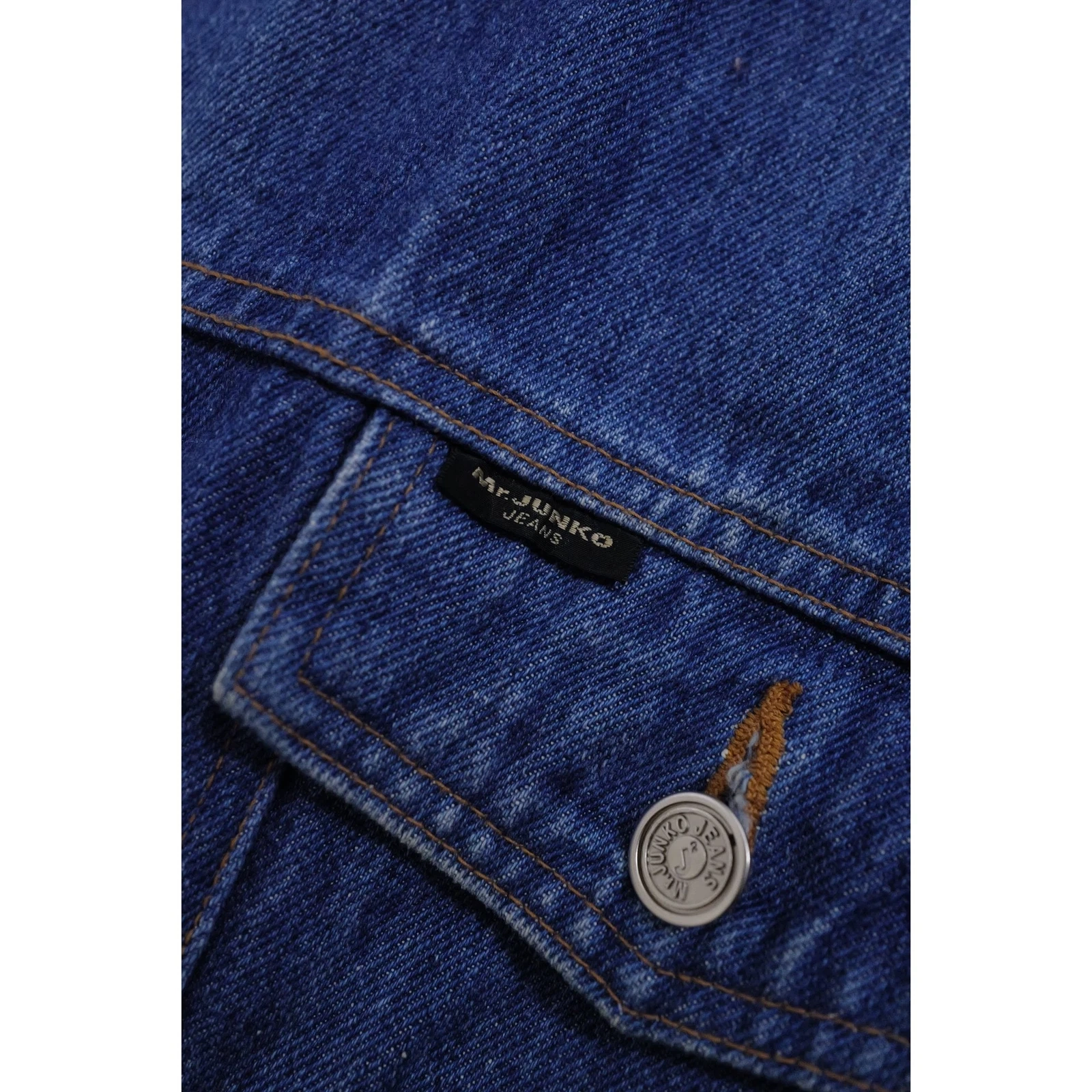 JUNKO KOSHINO Blouson Bleu vintage, passéist — photo 7