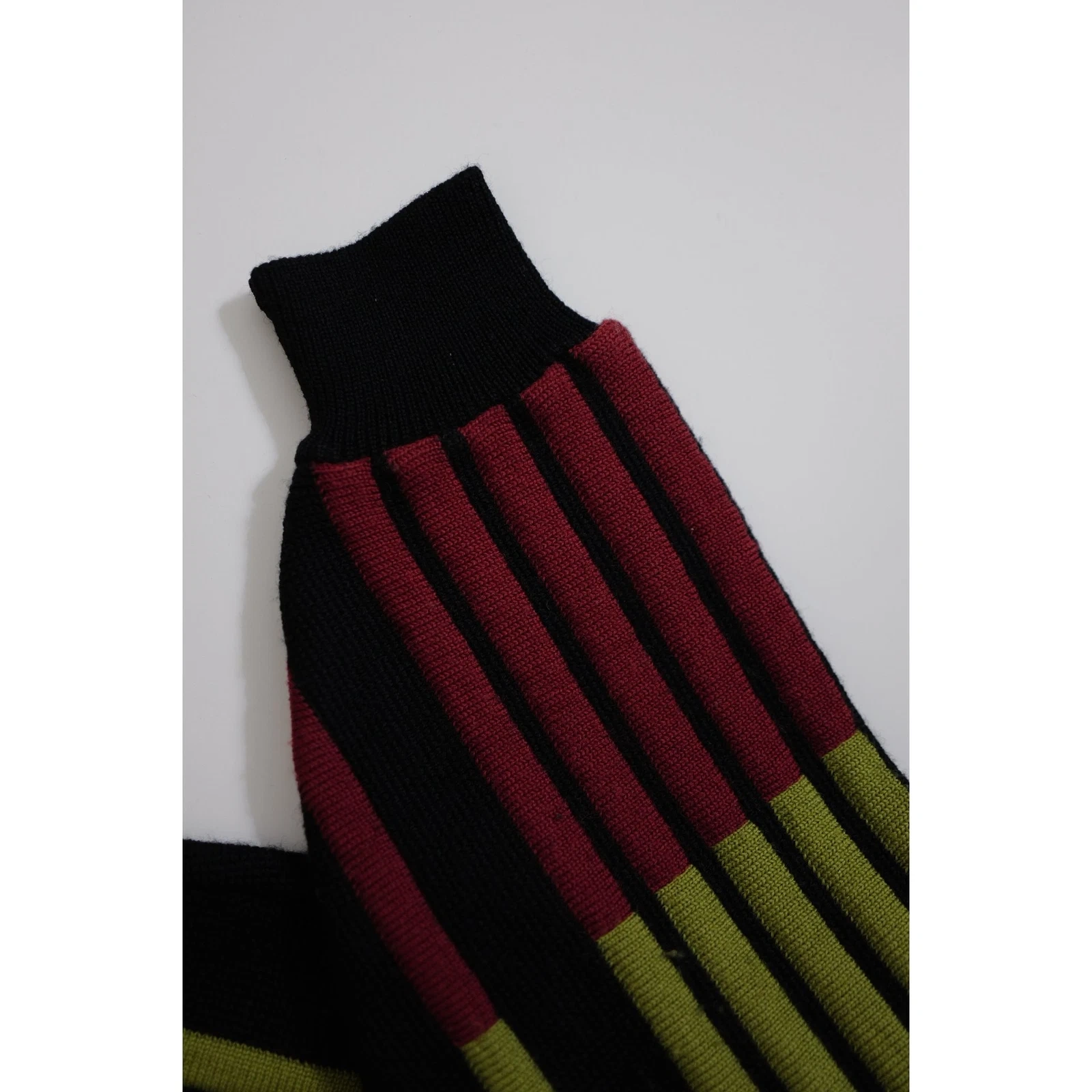 JUNKO KOSHINO Pull en laine Multicolore vintage, passéist — photo 9