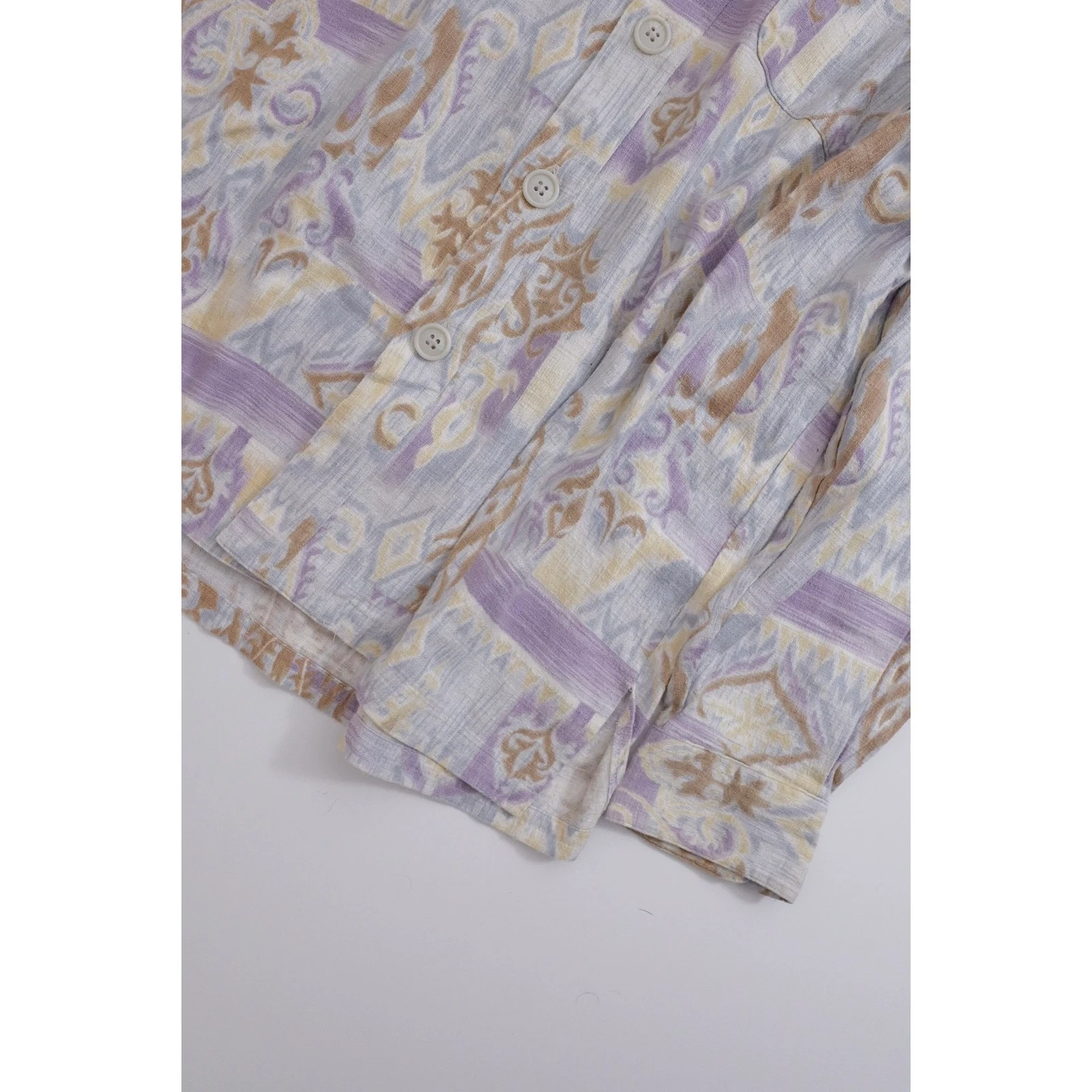 JUNKO KOSHINO Chemise Multicolore vintage, passéist — photo 3