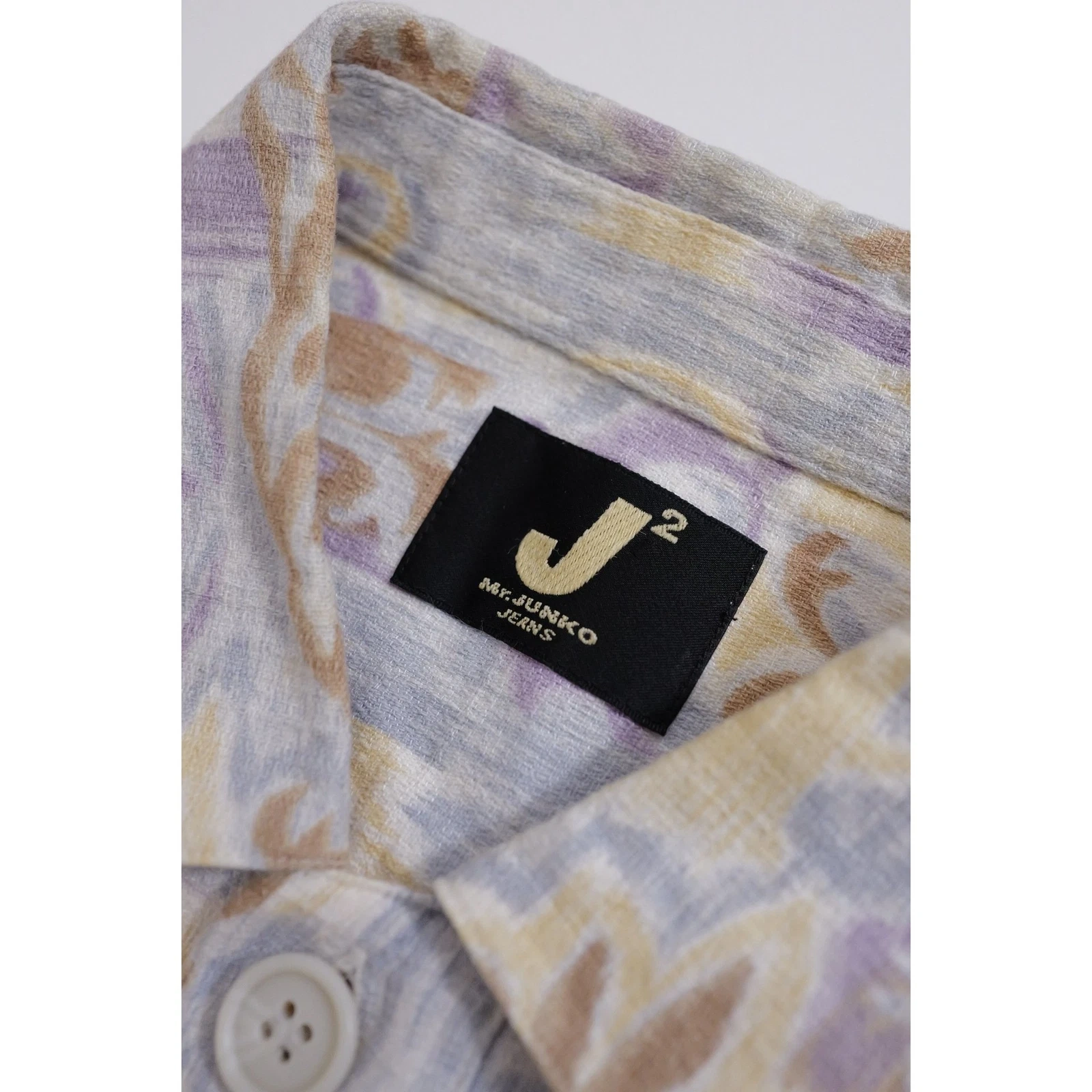 JUNKO KOSHINO Chemise Multicolore vintage, passéist — photo 5