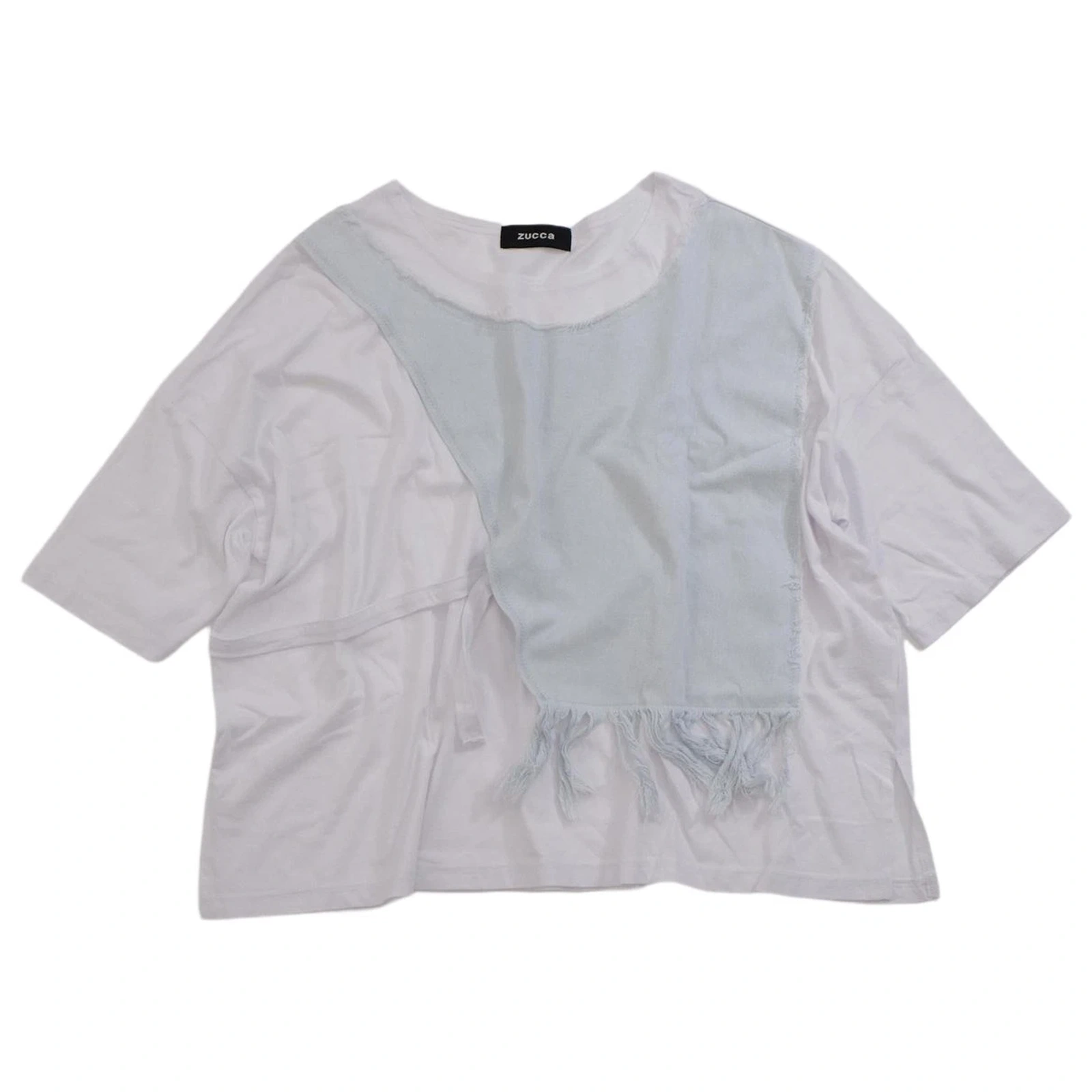 ZUCCA Tee shirt Blanc vintage, passéist — photo 1