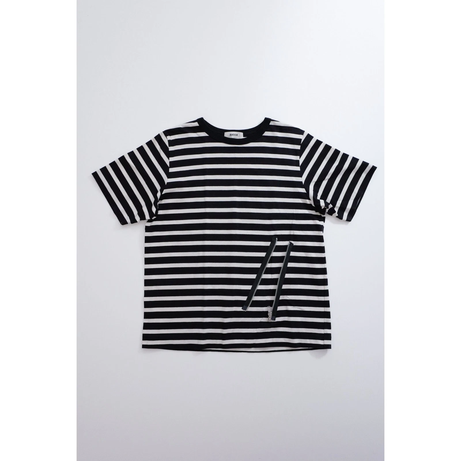 ZUCCA Tee shirt Blanc vintage, passéist — photo 10