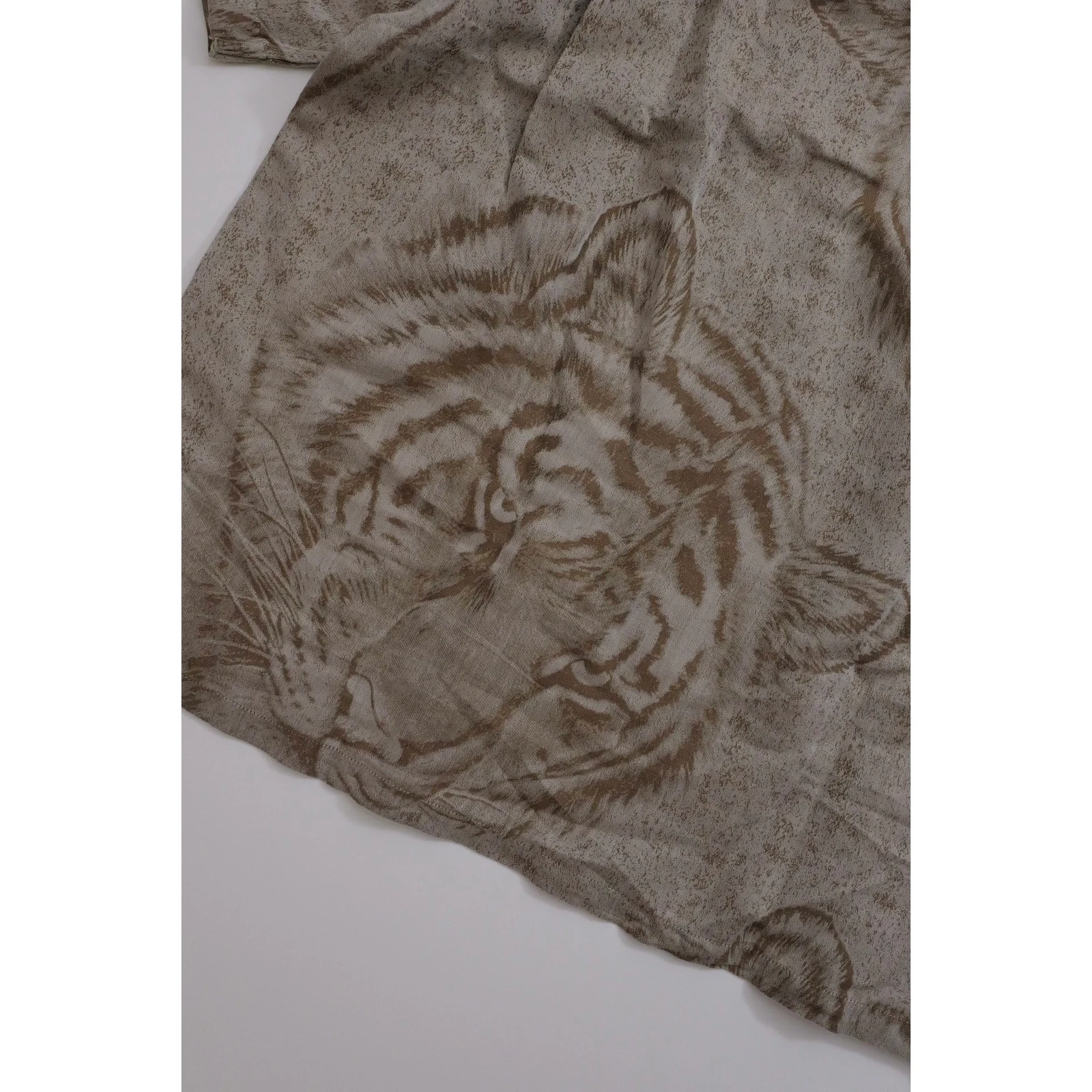 JUNKO KOSHINO Chemise Marron vintage, passéist — photo 13