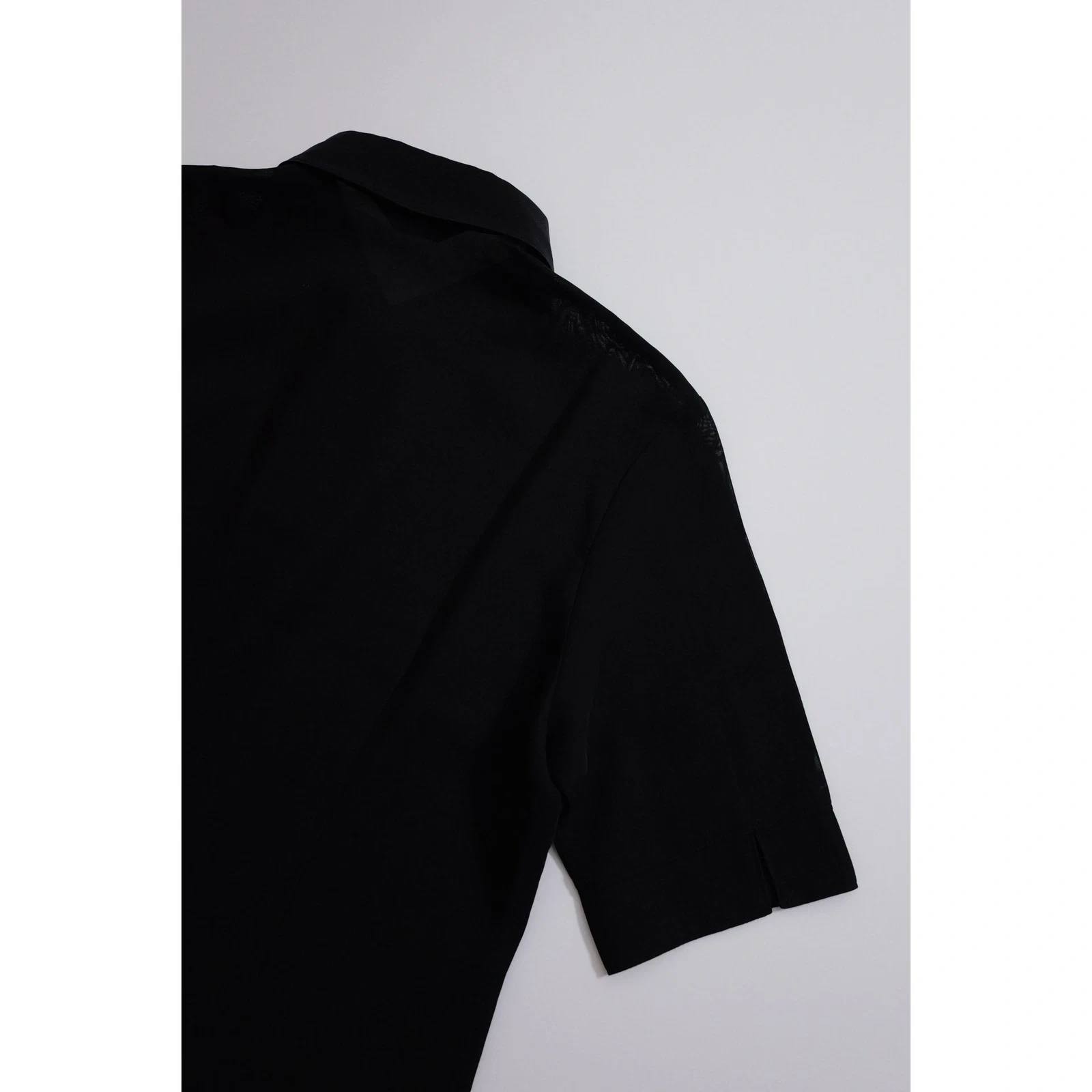 KANSAI YAMAMOTO Chemise Noir vintage, passéist — photo 14