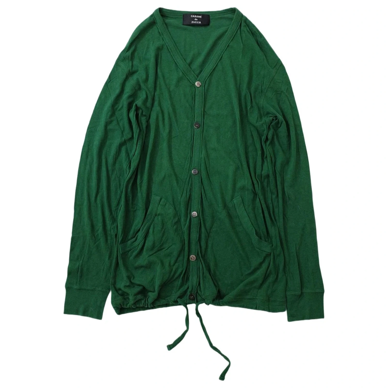 ZUCCA Gilet Vert vintage, passéist — photo 1