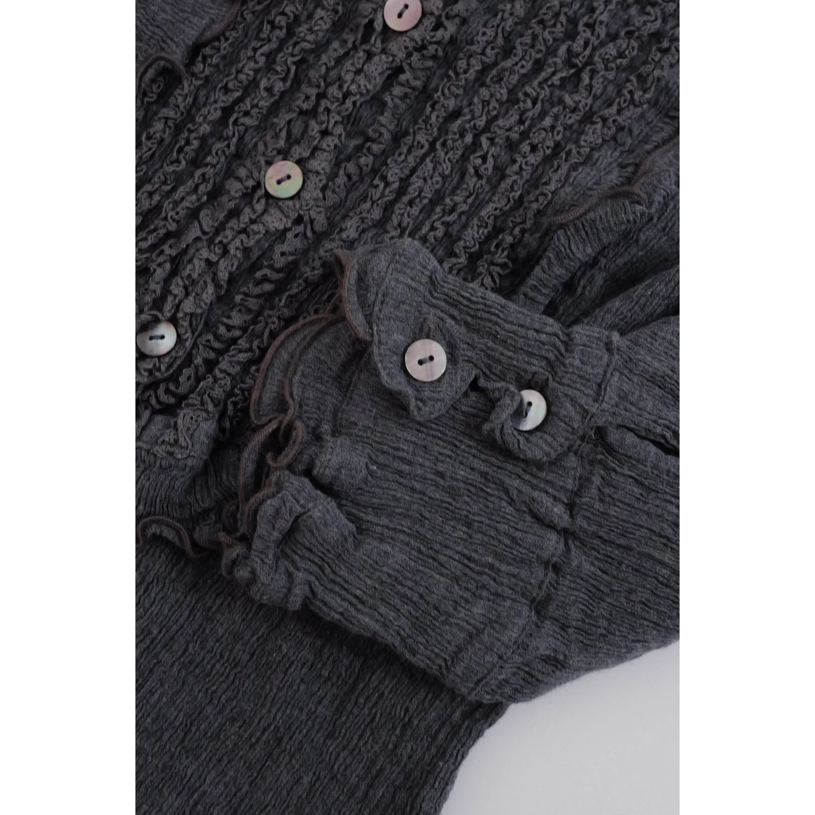 TSUMORI CHISATO Chemise Noir vintage, passéist — photo 7