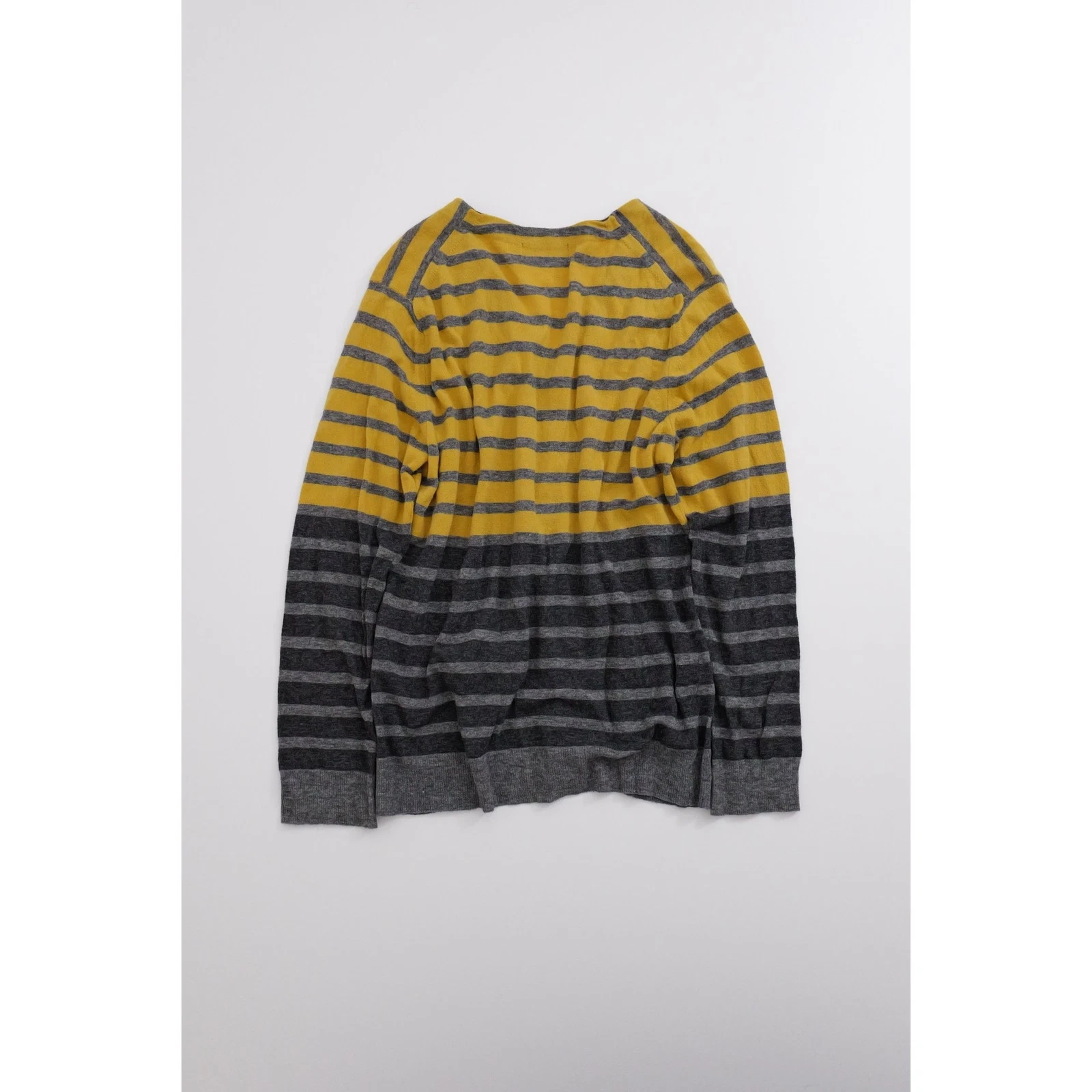 ZUCCA Gilet en laine Jaune vintage, passéist — photo 12