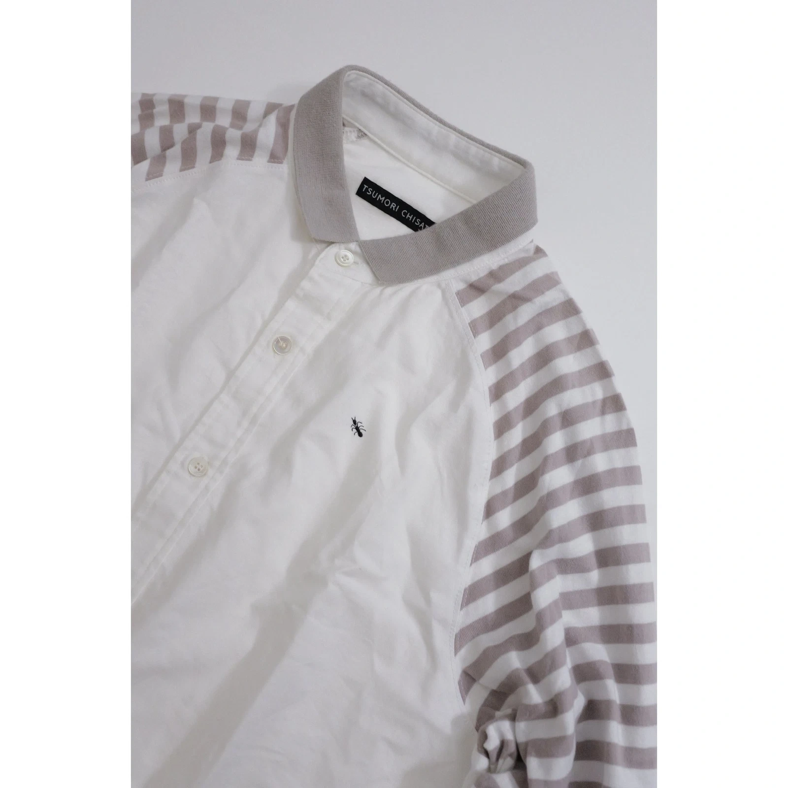 TSUMORI CHISATO Chemise Blanc vintage, passéist — photo 2