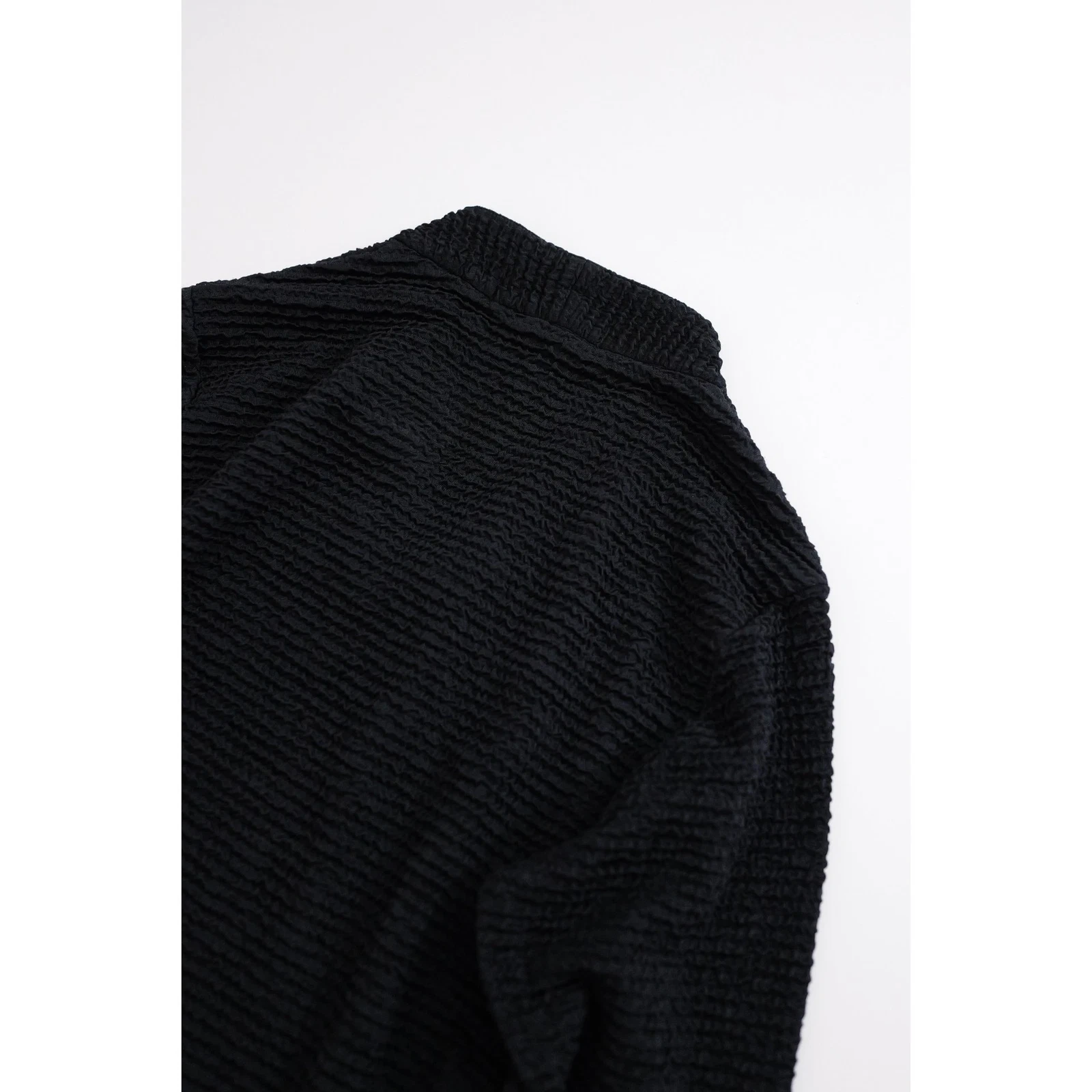 JUNKO KOSHINO Sweat Noir vintage, passéist — photo 13