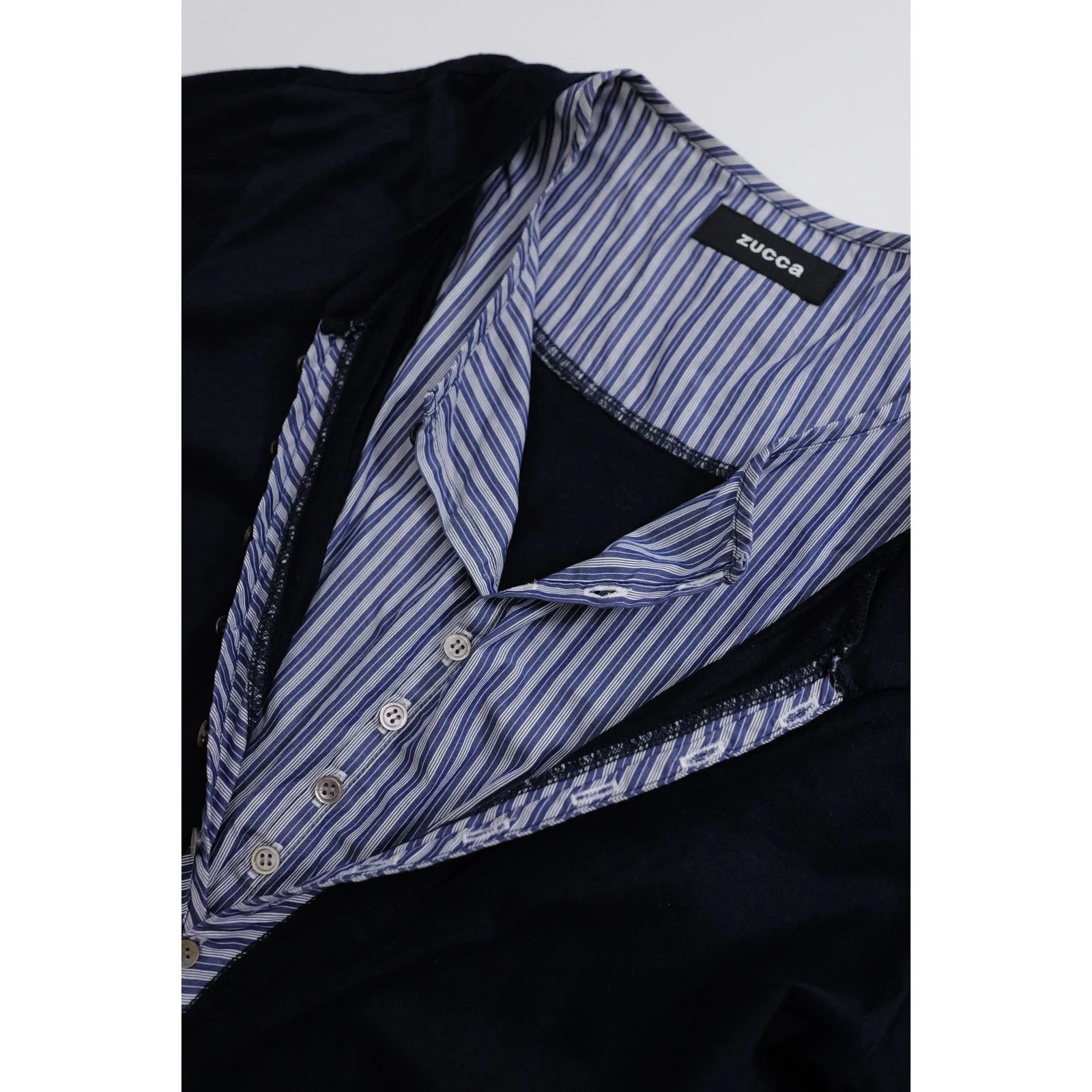 ZUCCA Tee shirt Marine vintage, passéist — photo 11
