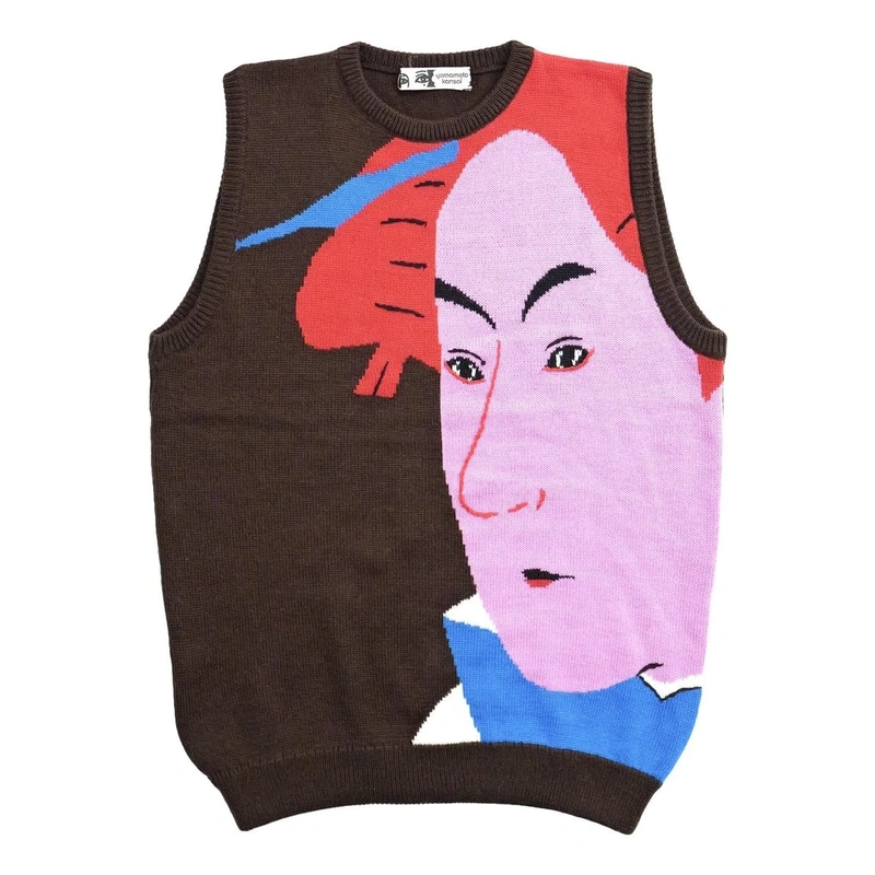 KANSAI YAMAMOTO Gilet long en laine