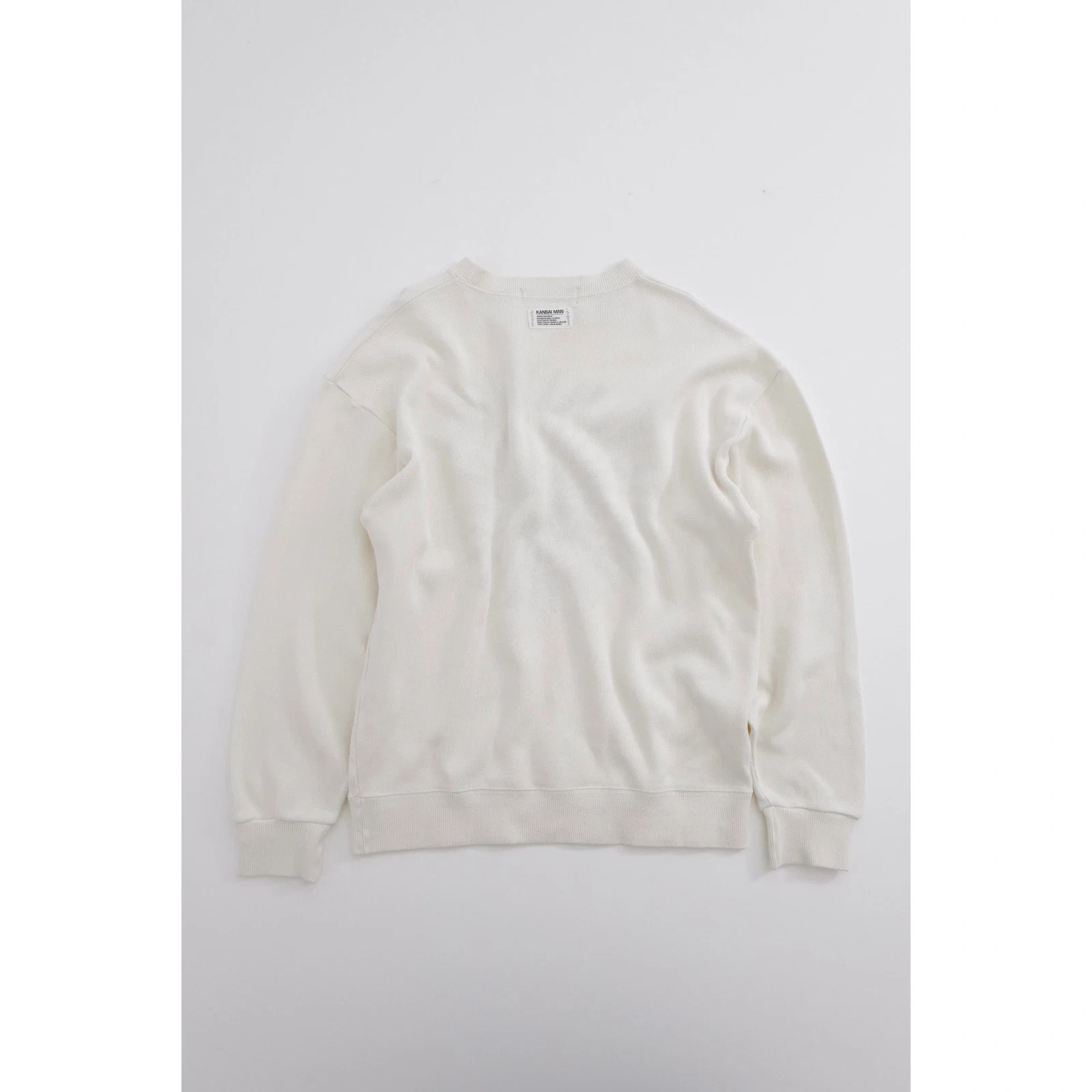 KANSAI YAMAMOTO Sweat Blanc vintage, passéist — photo 13