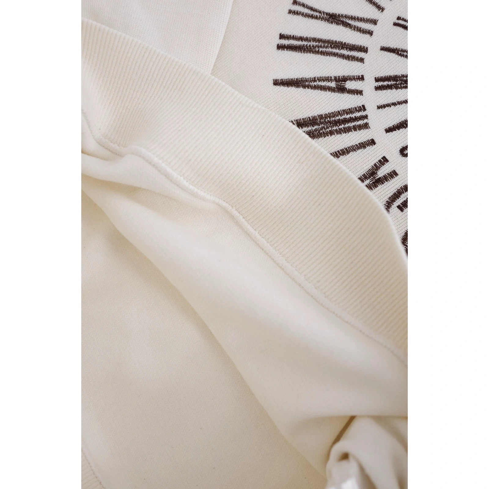 KANSAI YAMAMOTO Sweat Blanc vintage, passéist — photo 10