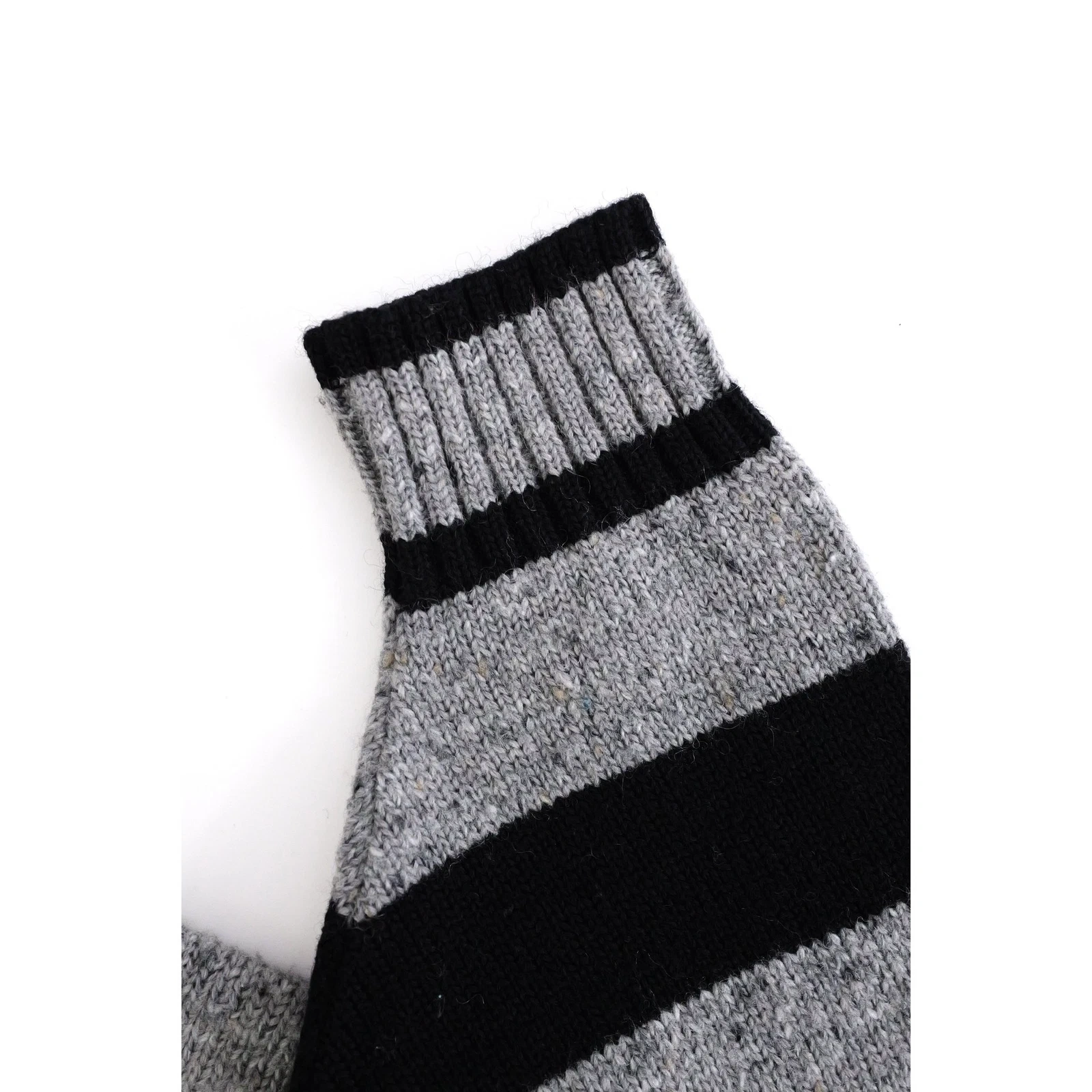KANSAI YAMAMOTO Pull en laine Gris vintage, passéist — photo 5