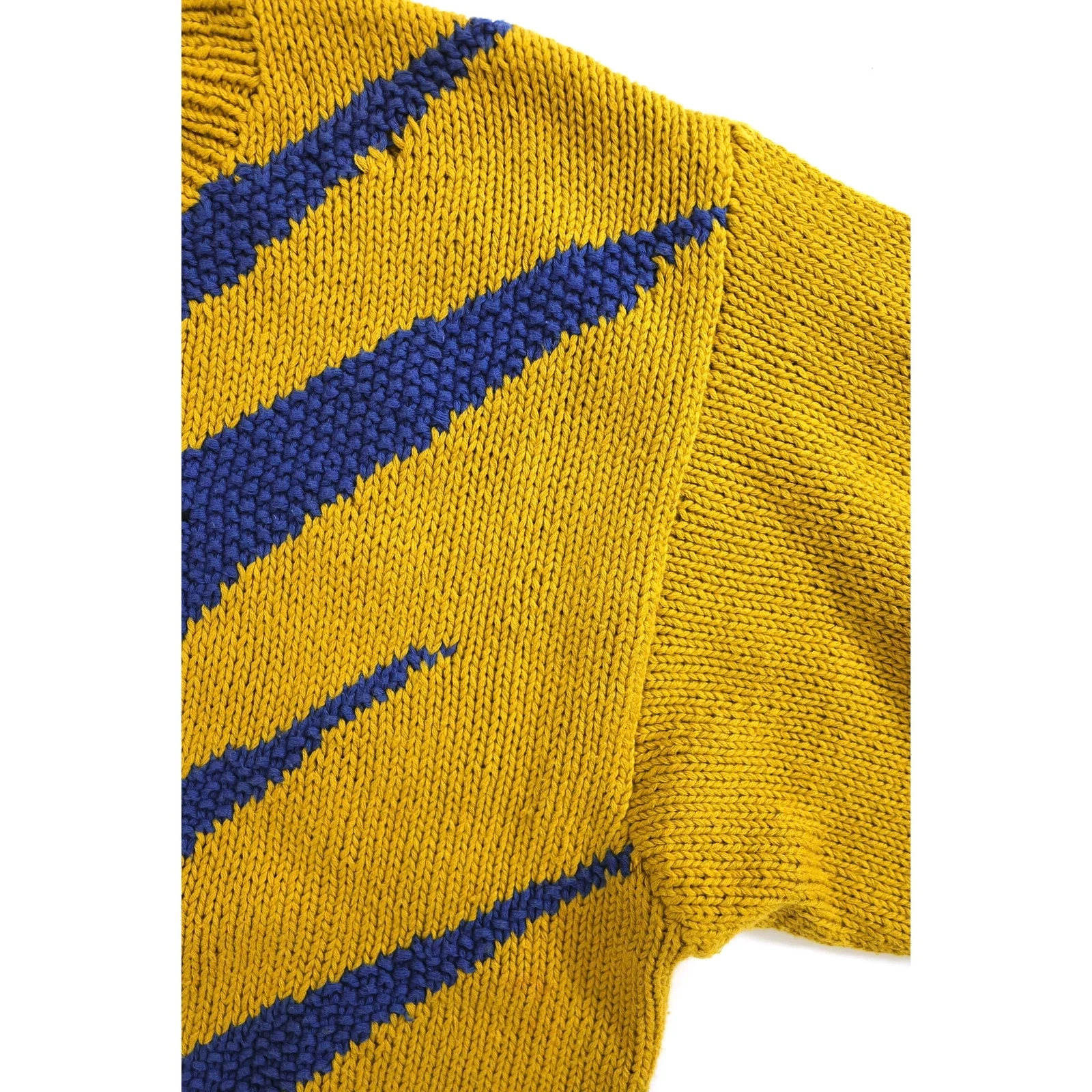 JUNKO KOSHINO Pull Jaune vintage, passéist — photo 7