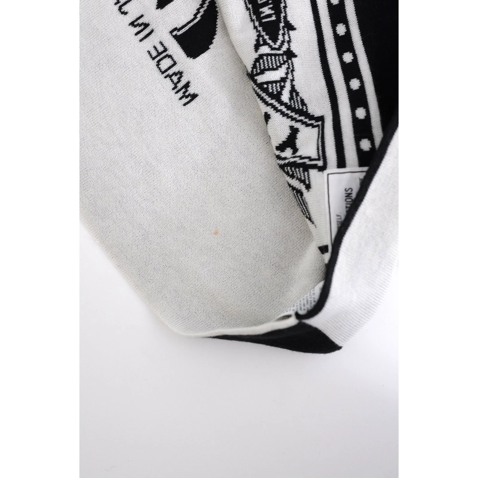 MAISON MIHARA YASUHIRO Pull en laine Noir vintage, passéist — photo 12