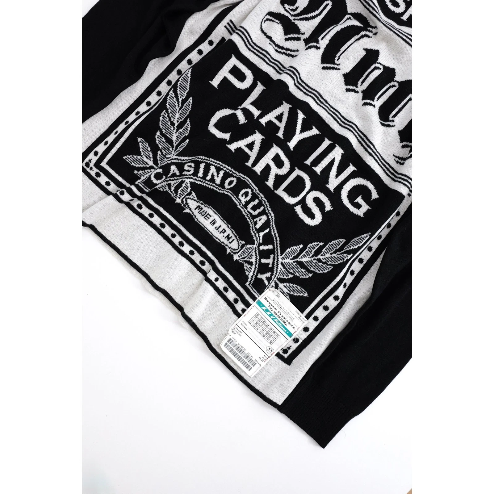 MAISON MIHARA YASUHIRO Pull en laine Noir vintage, passéist — photo 3