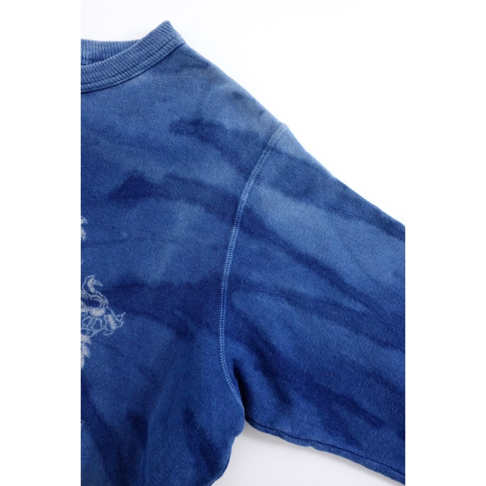 BLUE BLUE JAPAN Sweat Marine vintage, passéist — photo 11