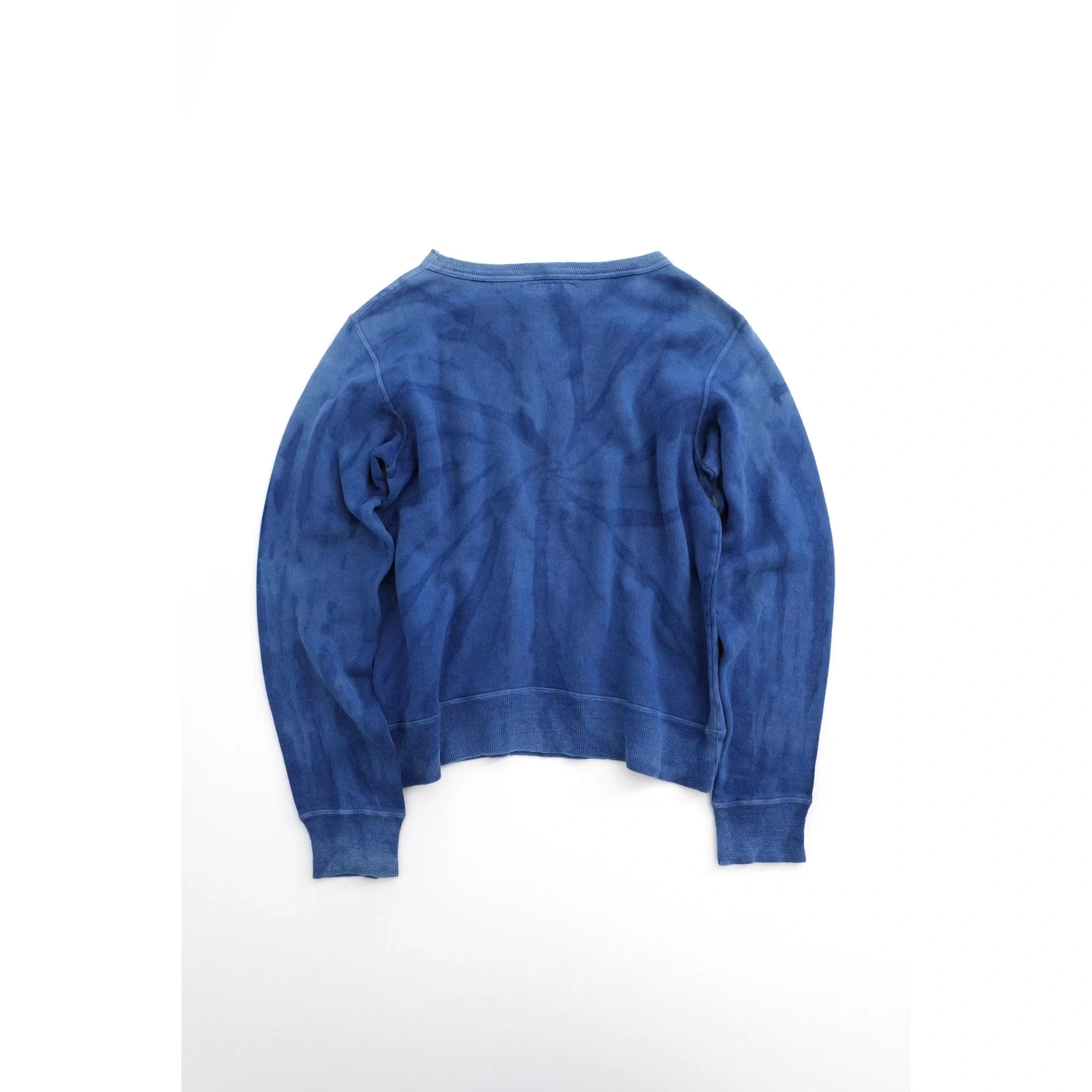 BLUE BLUE JAPAN Sweat Marine vintage, passéist — photo 12