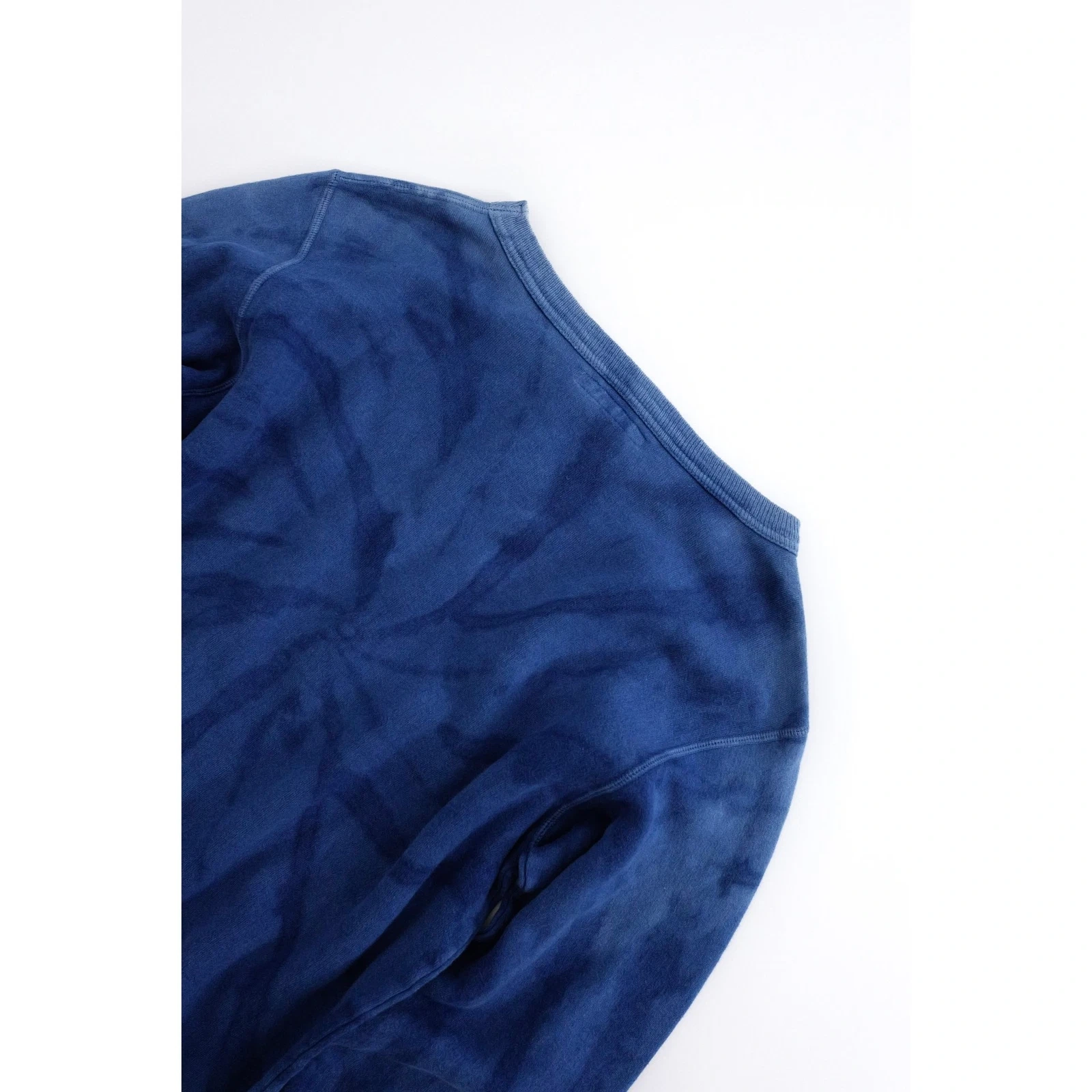 BLUE BLUE JAPAN Sweat Marine vintage, passéist — photo 13