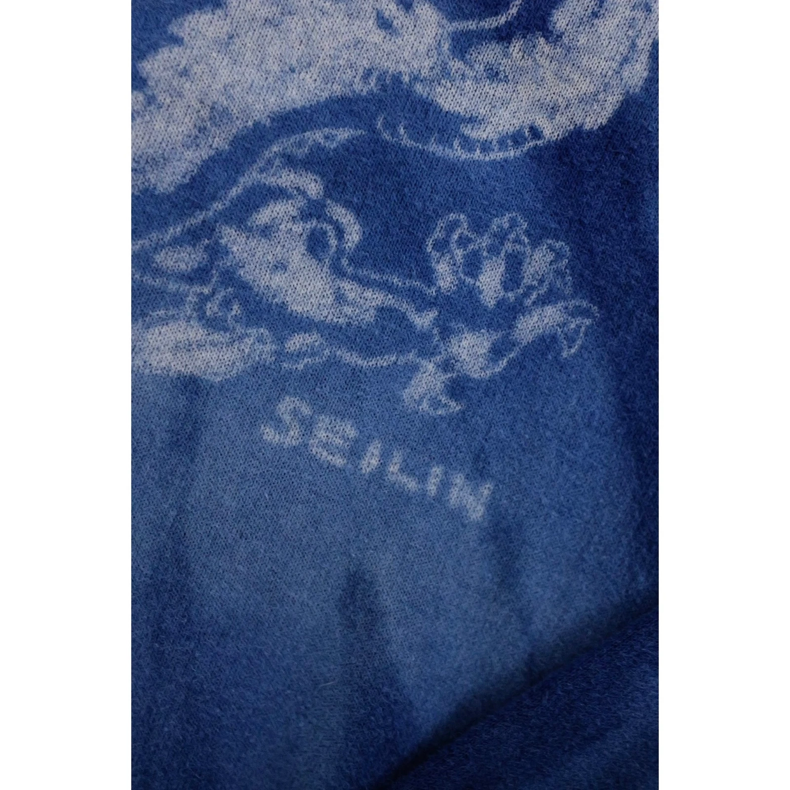 BLUE BLUE JAPAN Sweat Marine vintage, passéist — photo 8