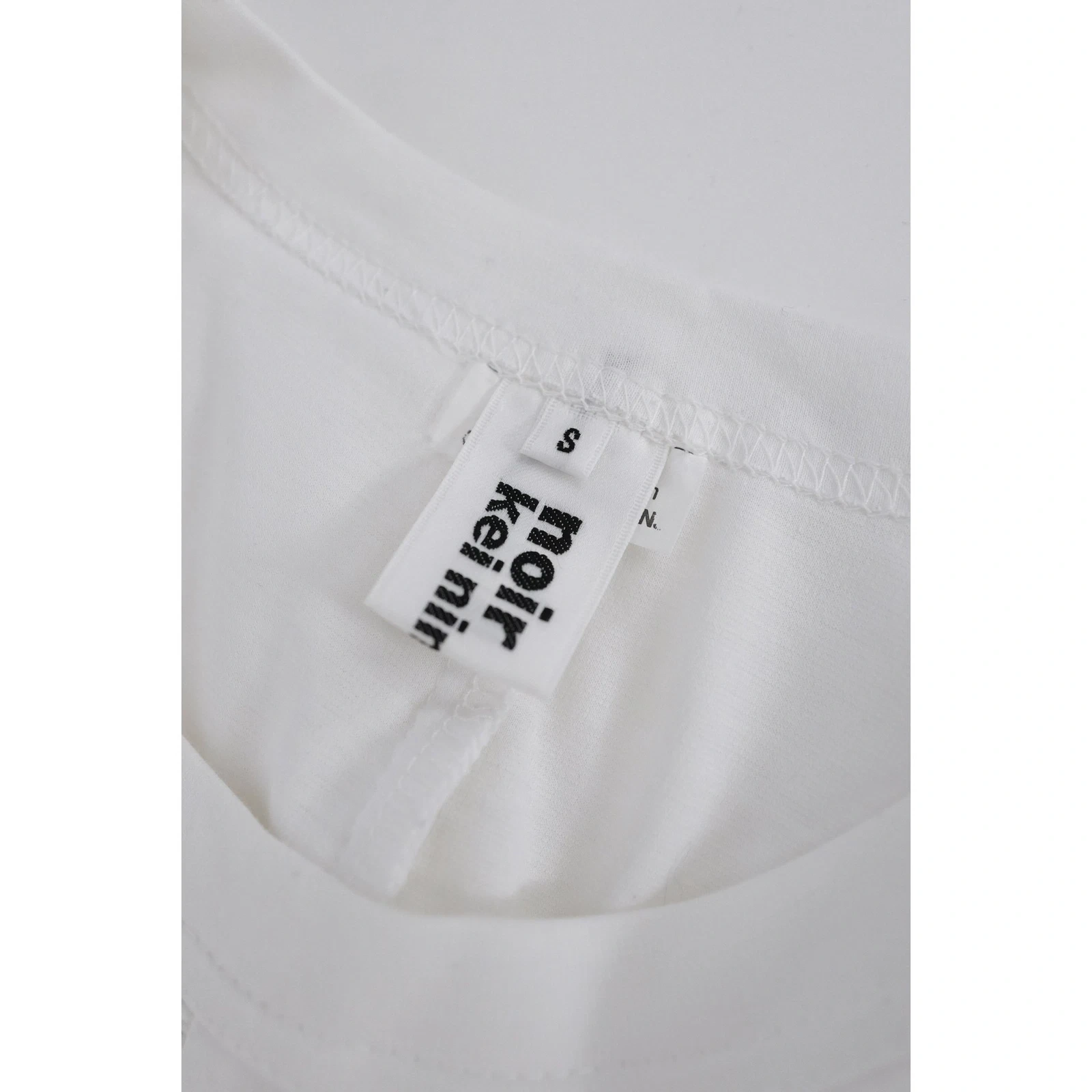 NOIR KEI NINOMIYA Tee shirt Noir vintage, passéist — photo 4