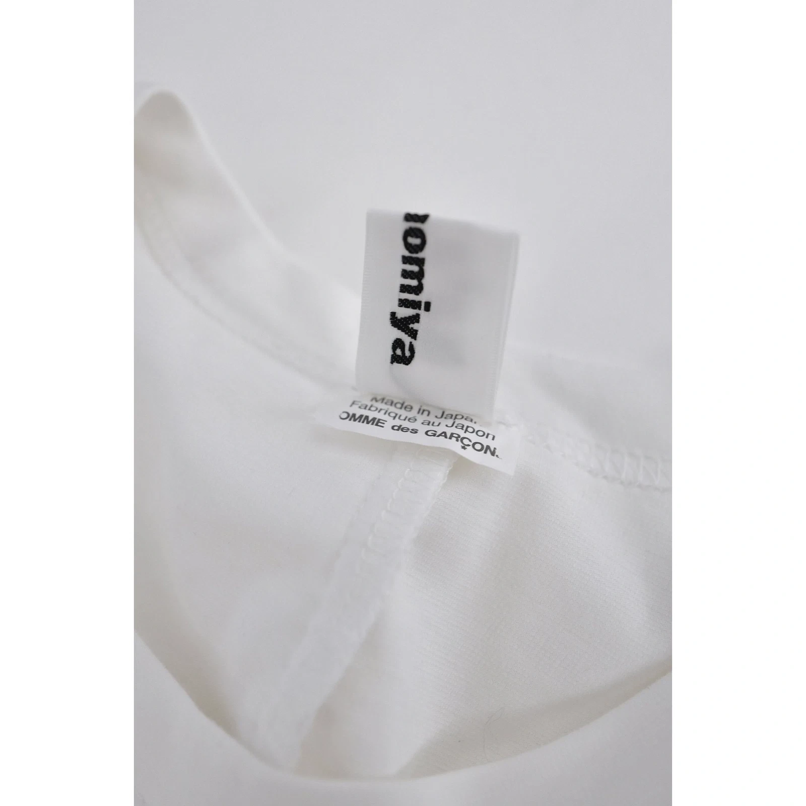 NOIR KEI NINOMIYA Tee shirt Noir vintage, passéist — photo 5