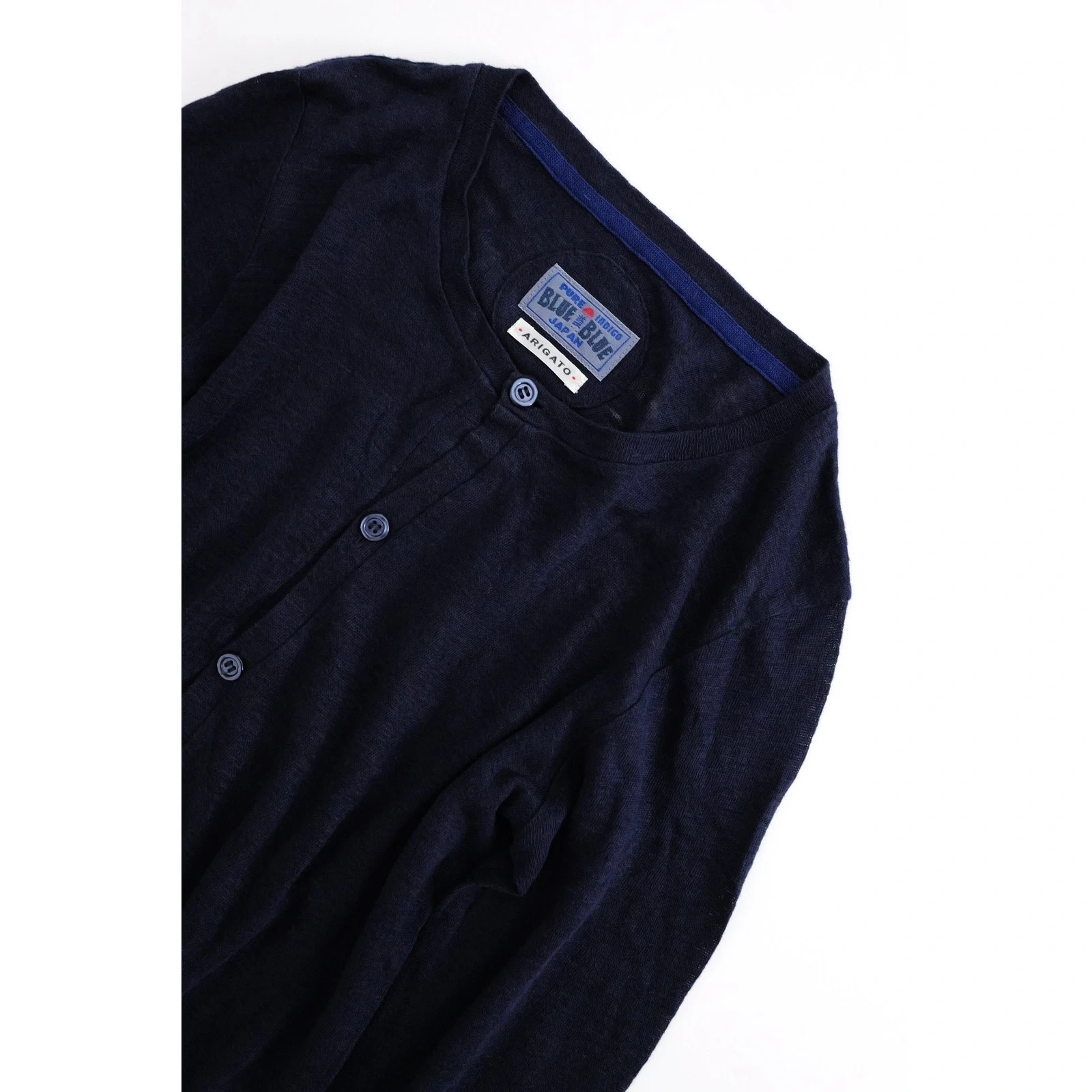 BLUE BLUE JAPAN Pull / gilet / sweat Marine vintage, passéist — photo 2