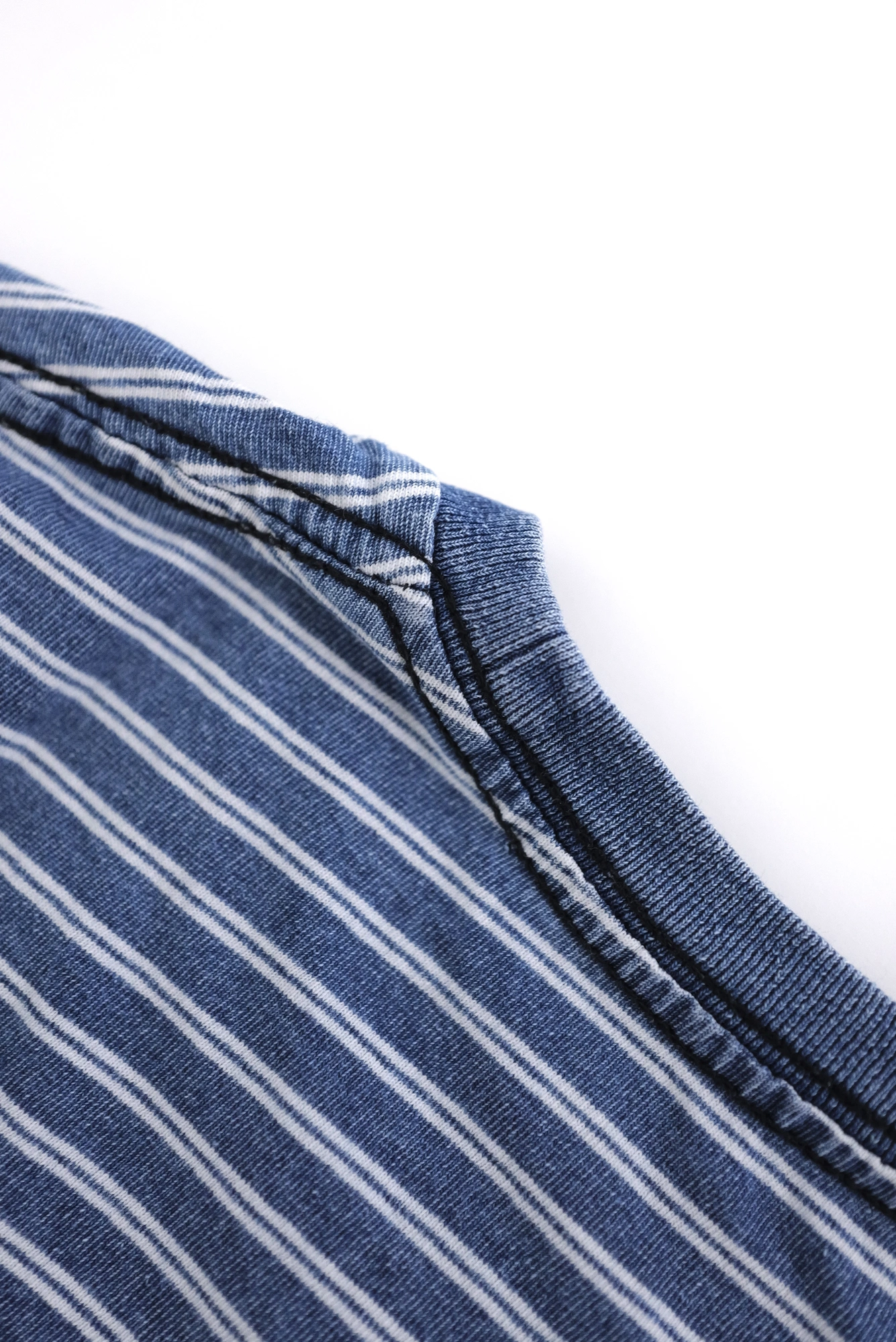 BLUE BLUE JAPAN Tee shirt Bleu vintage, passéist — photo 14