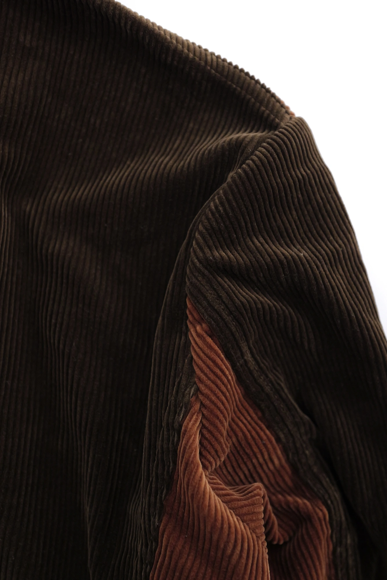 FUMITO GANRYU Veste Marron vintage, passéist — photo 19
