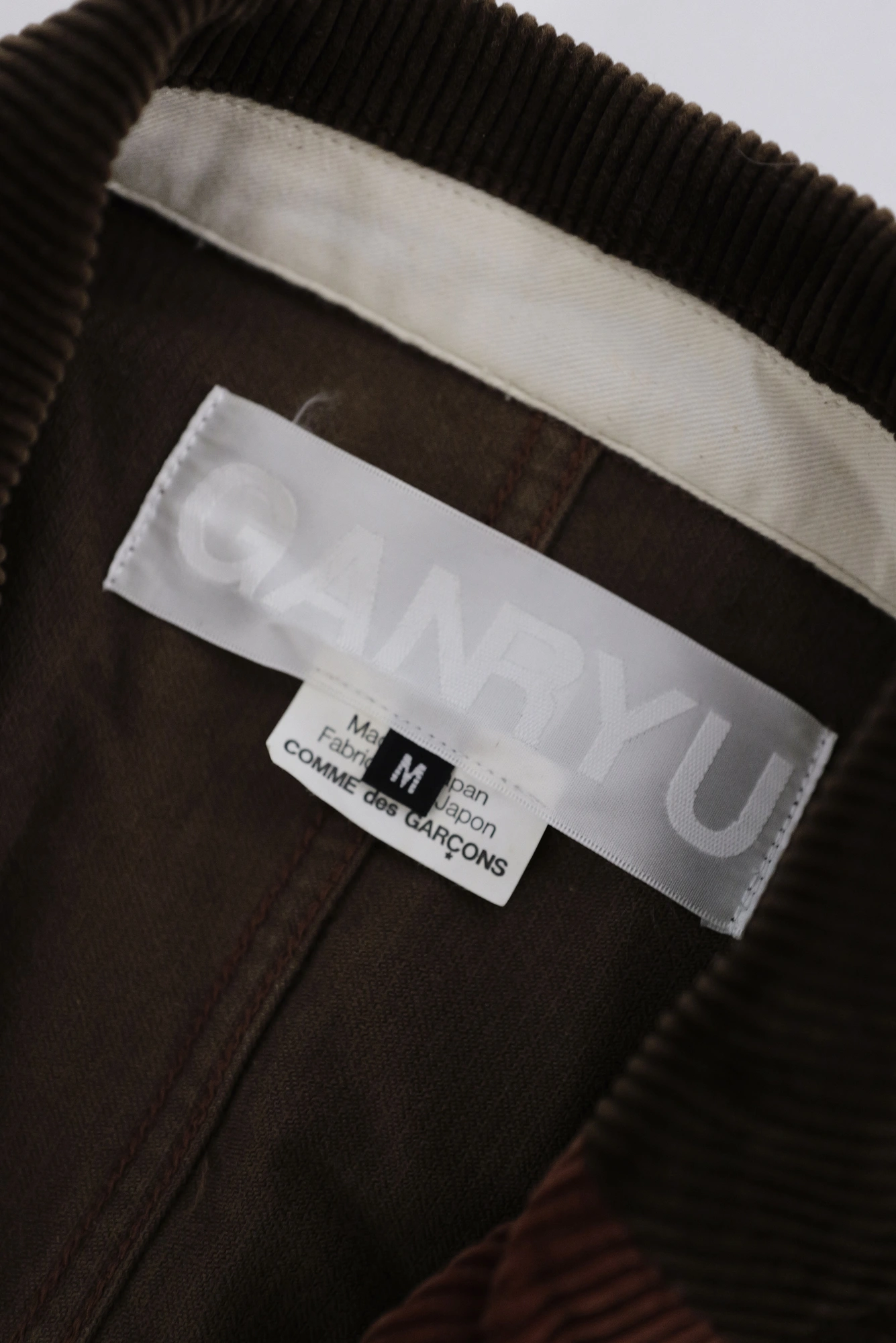 FUMITO GANRYU Veste Marron vintage, passéist — photo 5