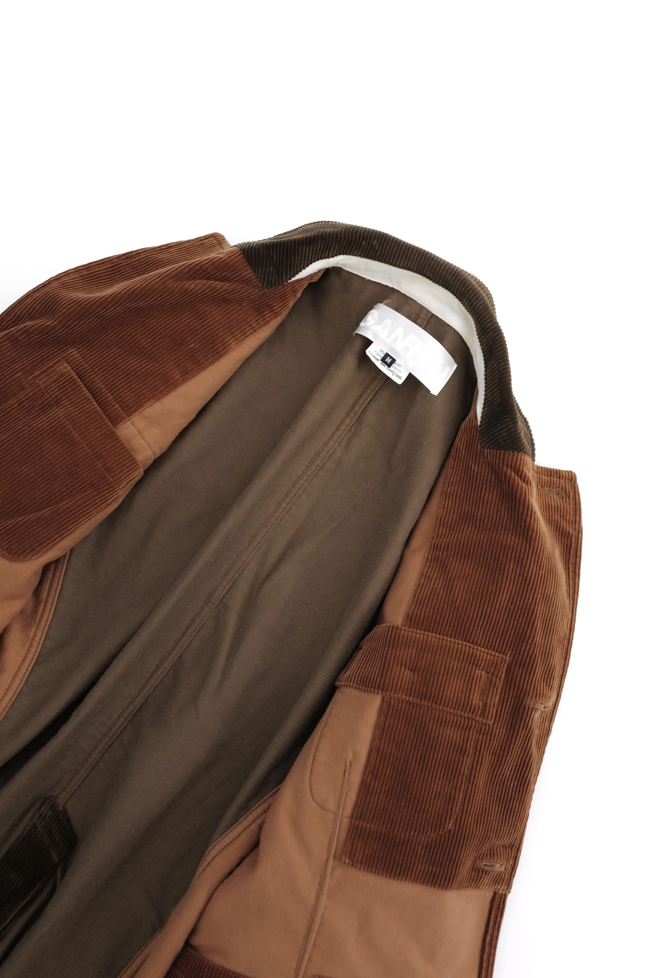 FUMITO GANRYU Veste Marron vintage, passéist — photo 10