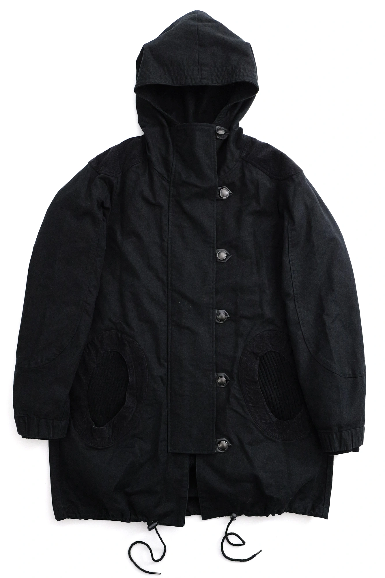 TSUMORI CHISATO Parka Noir vintage, passéist — photo 1