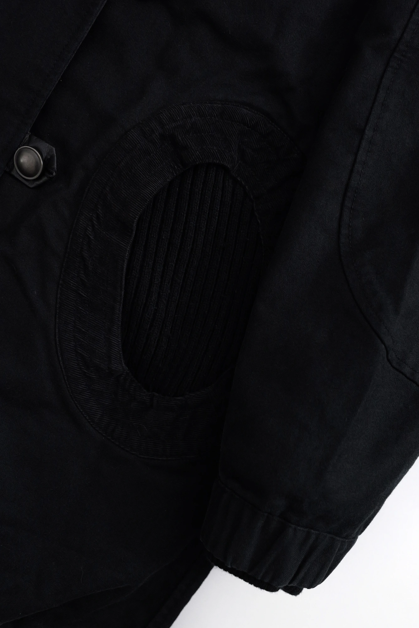 TSUMORI CHISATO Parka Noir vintage, passéist — photo 6