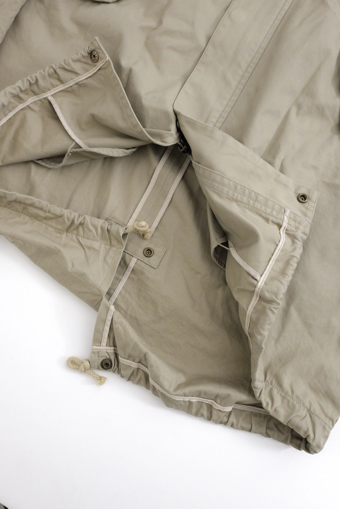 TSUMORI CHISATO Parka Beige vintage, passéist — photo 12