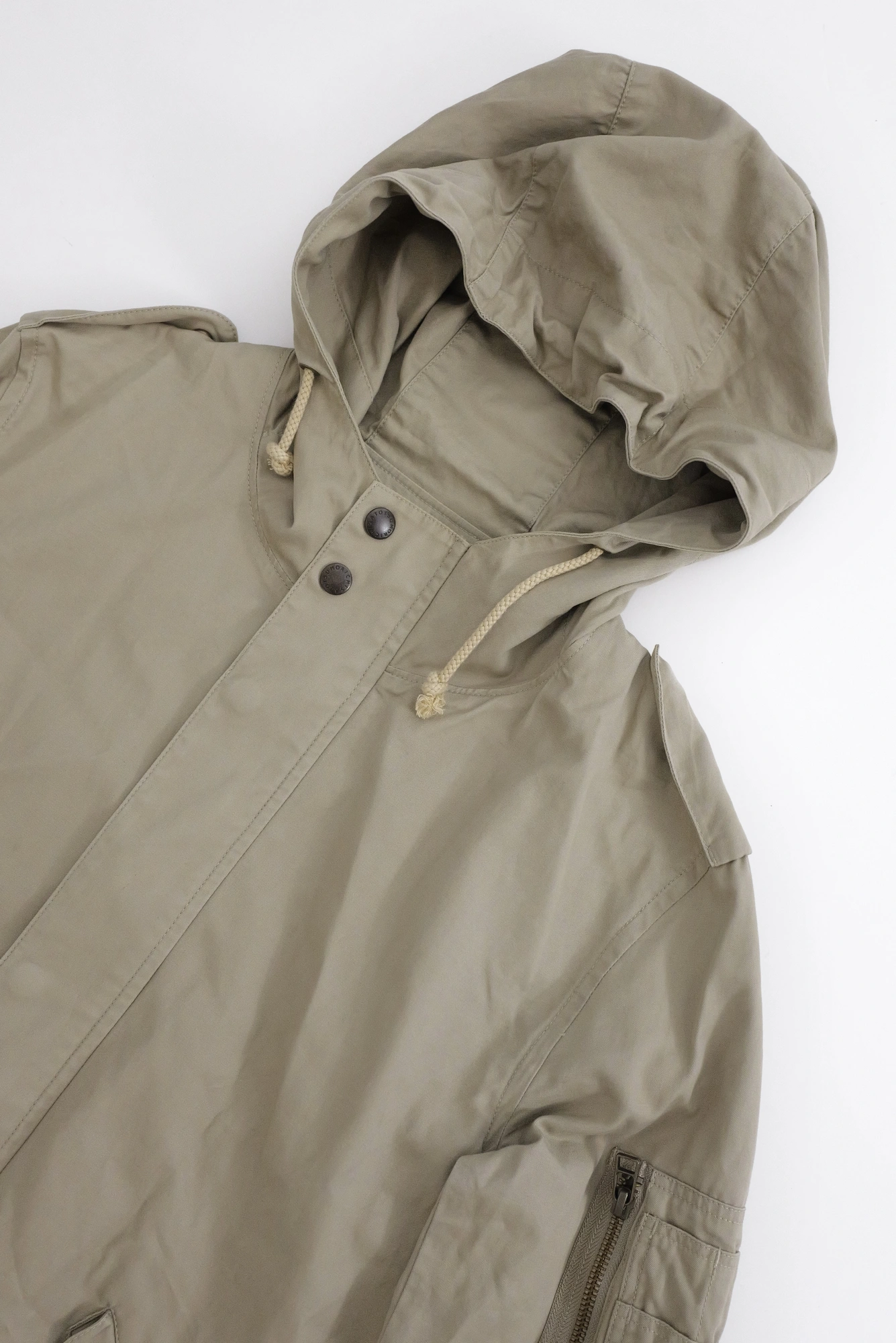 TSUMORI CHISATO Parka Beige vintage, passéist — photo 3