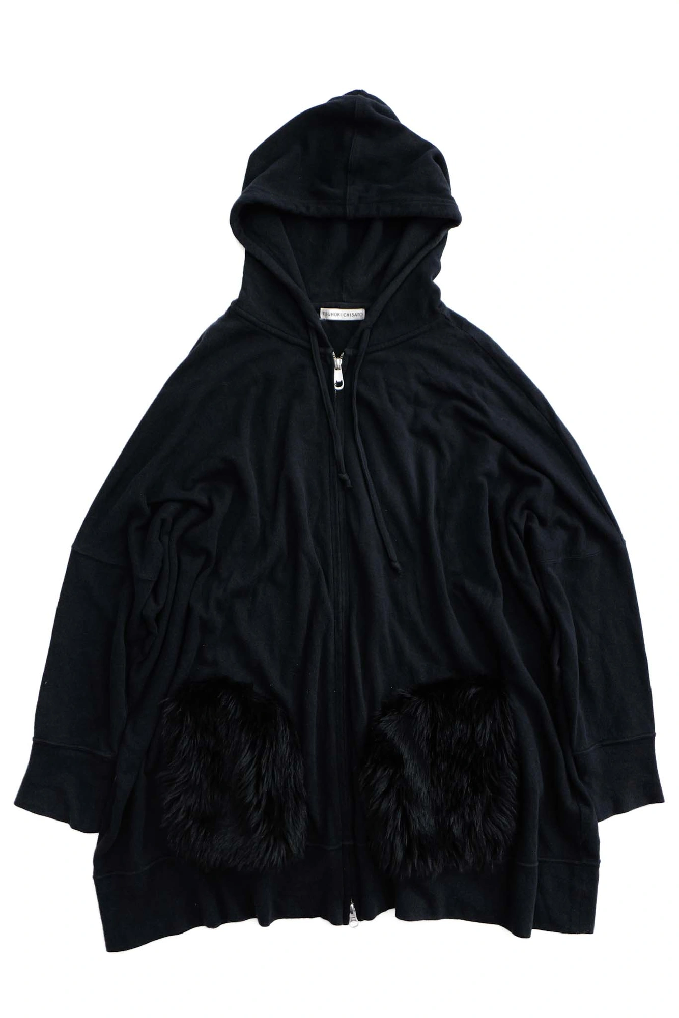 TSUMORI CHISATO Sweat Noir vintage, passéist — photo 1
