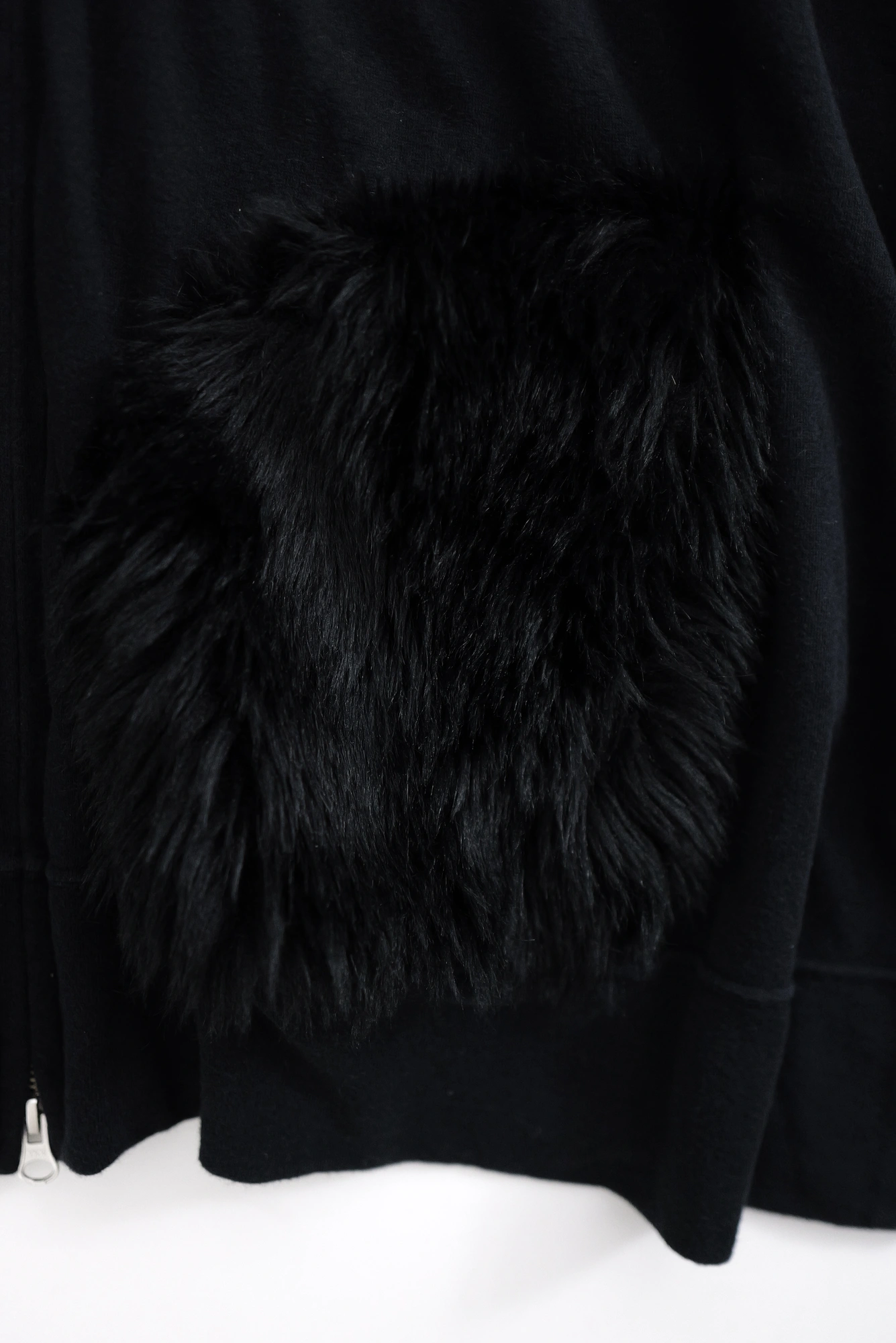 TSUMORI CHISATO Sweat Noir vintage, passéist — photo 4