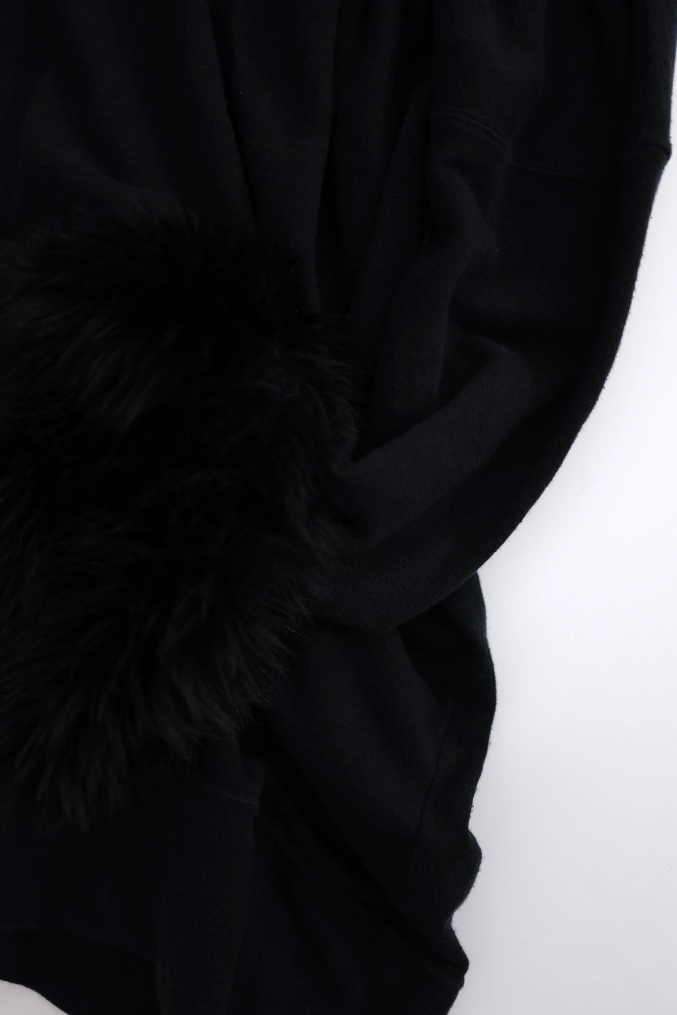 TSUMORI CHISATO Sweat Noir vintage, passéist — photo 6