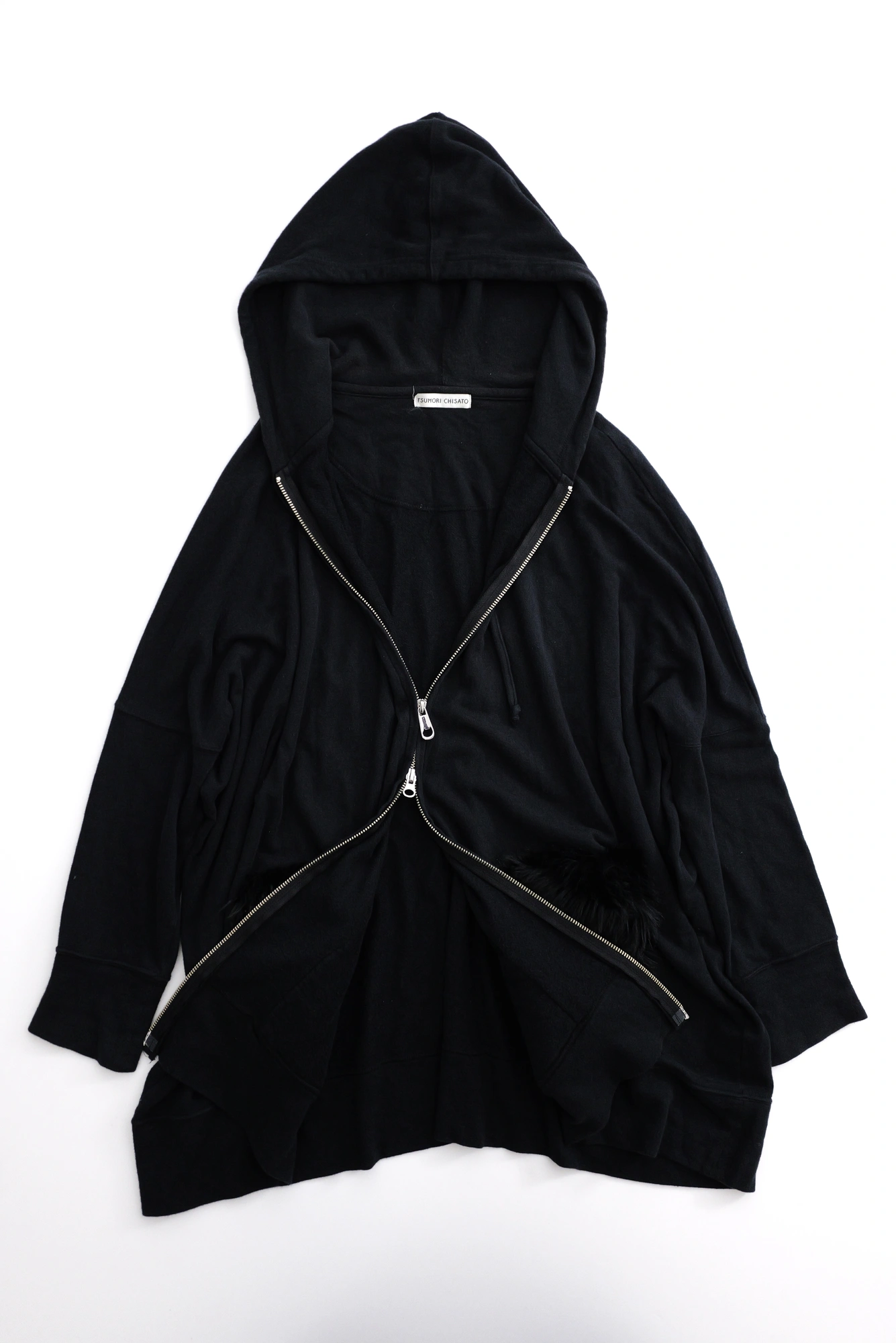 TSUMORI CHISATO Sweat Noir vintage, passéist — photo 8