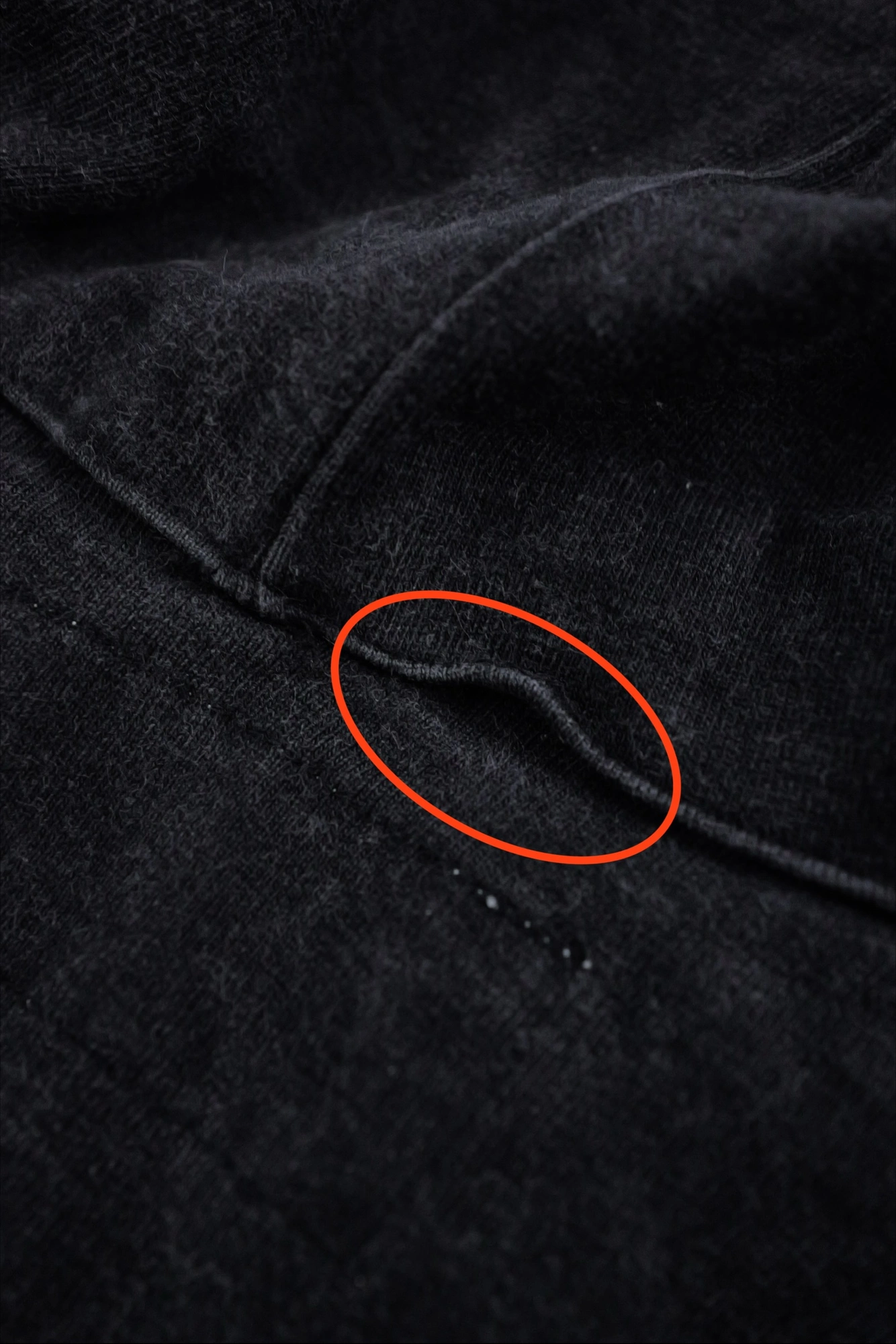 TSUMORI CHISATO Sweat Anthracite vintage, passéist — photo 22