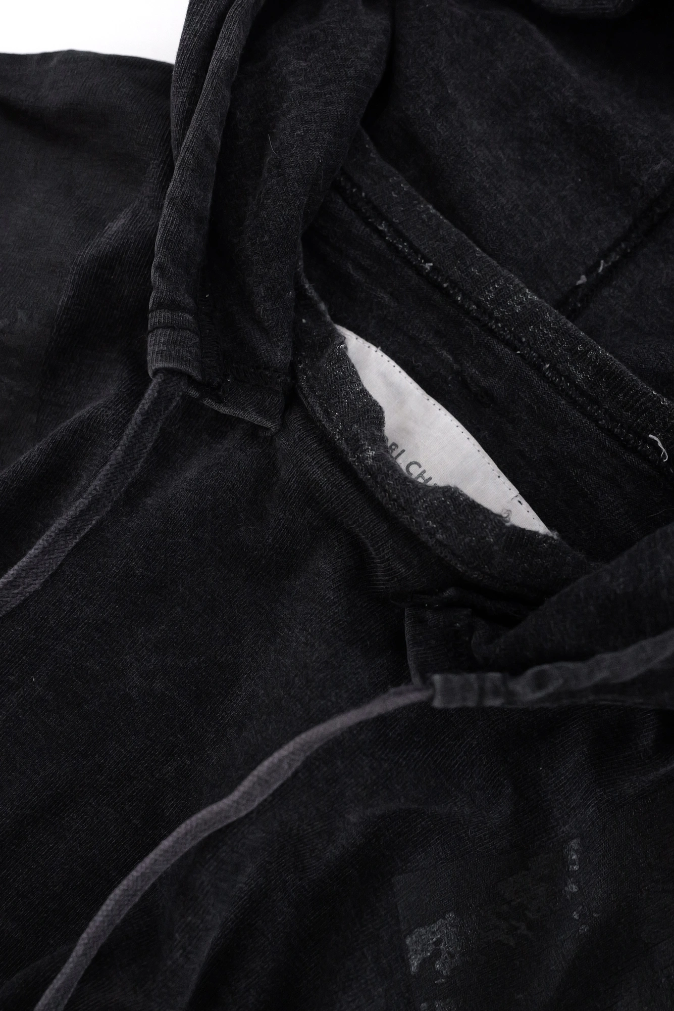 TSUMORI CHISATO Sweat Anthracite vintage, passéist — photo 4