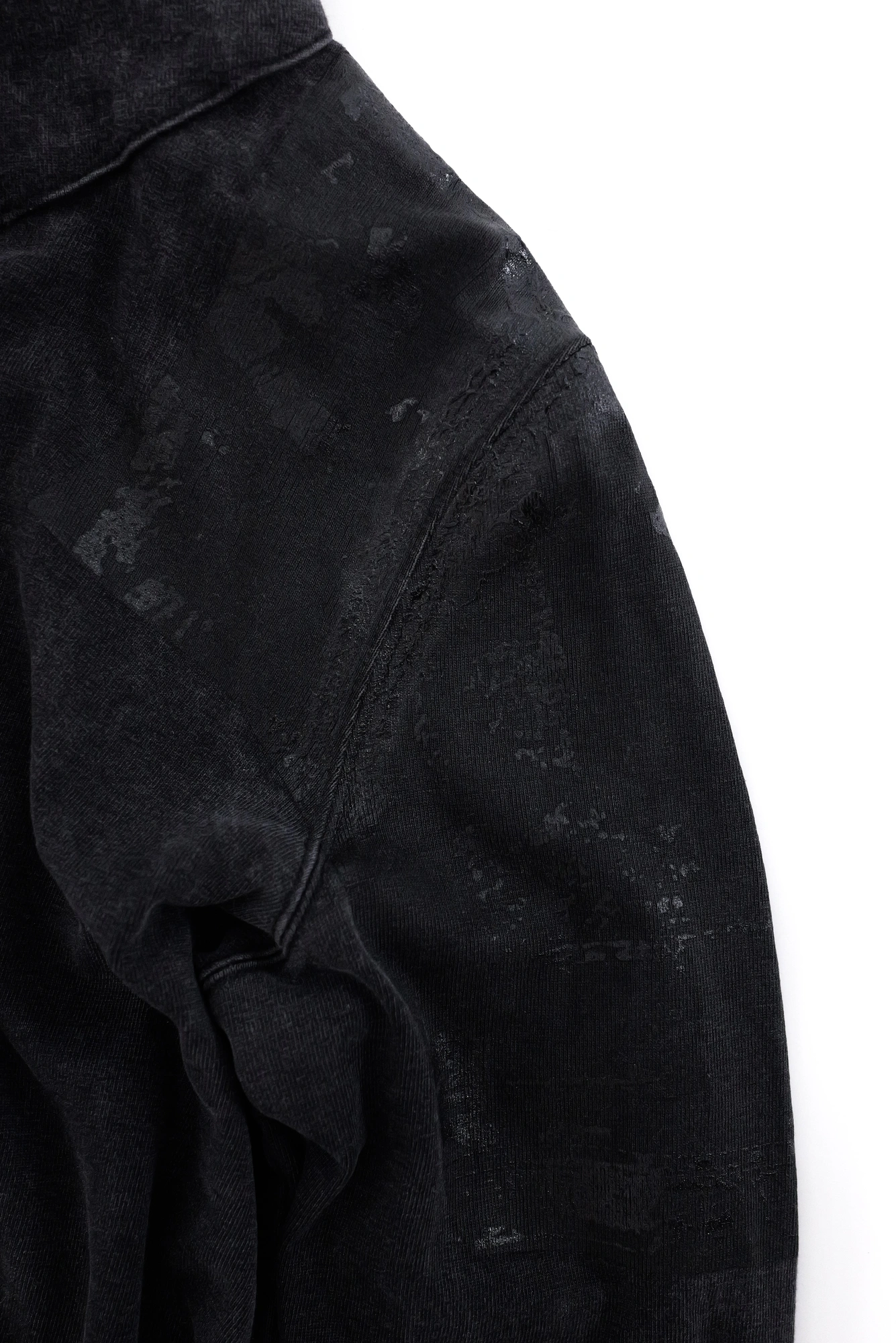 TSUMORI CHISATO Sweat Anthracite vintage, passéist — photo 6