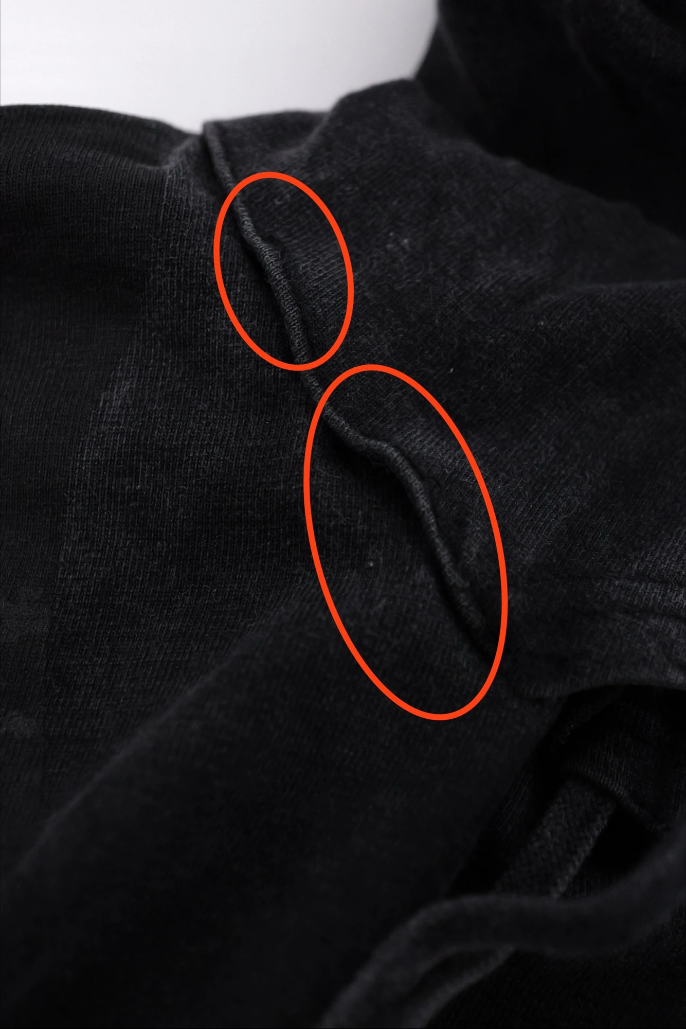 TSUMORI CHISATO Sweat Anthracite vintage, passéist — photo 8