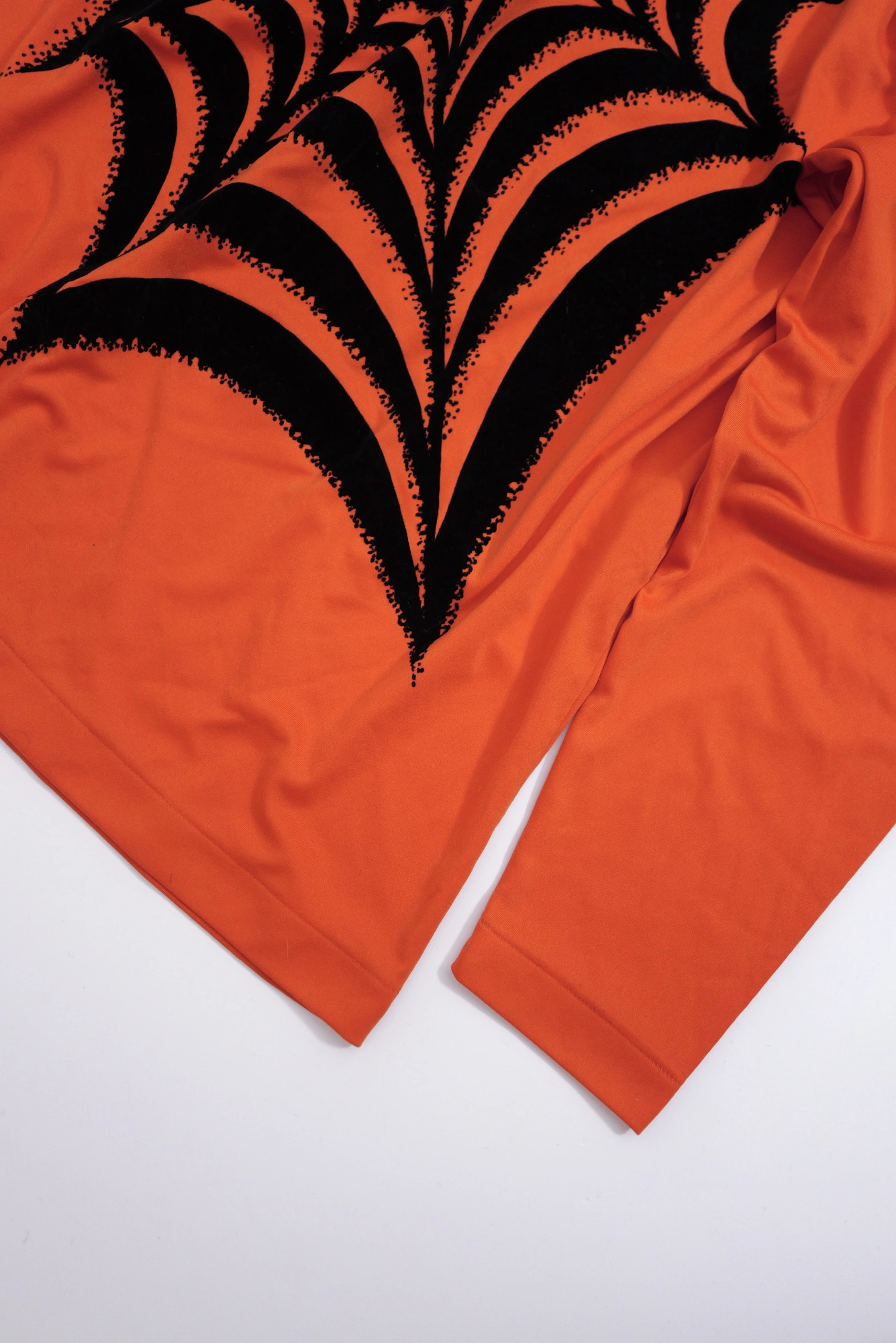 KANSAI YAMAMOTO Sweat Orange vintage, passéist — photo 3