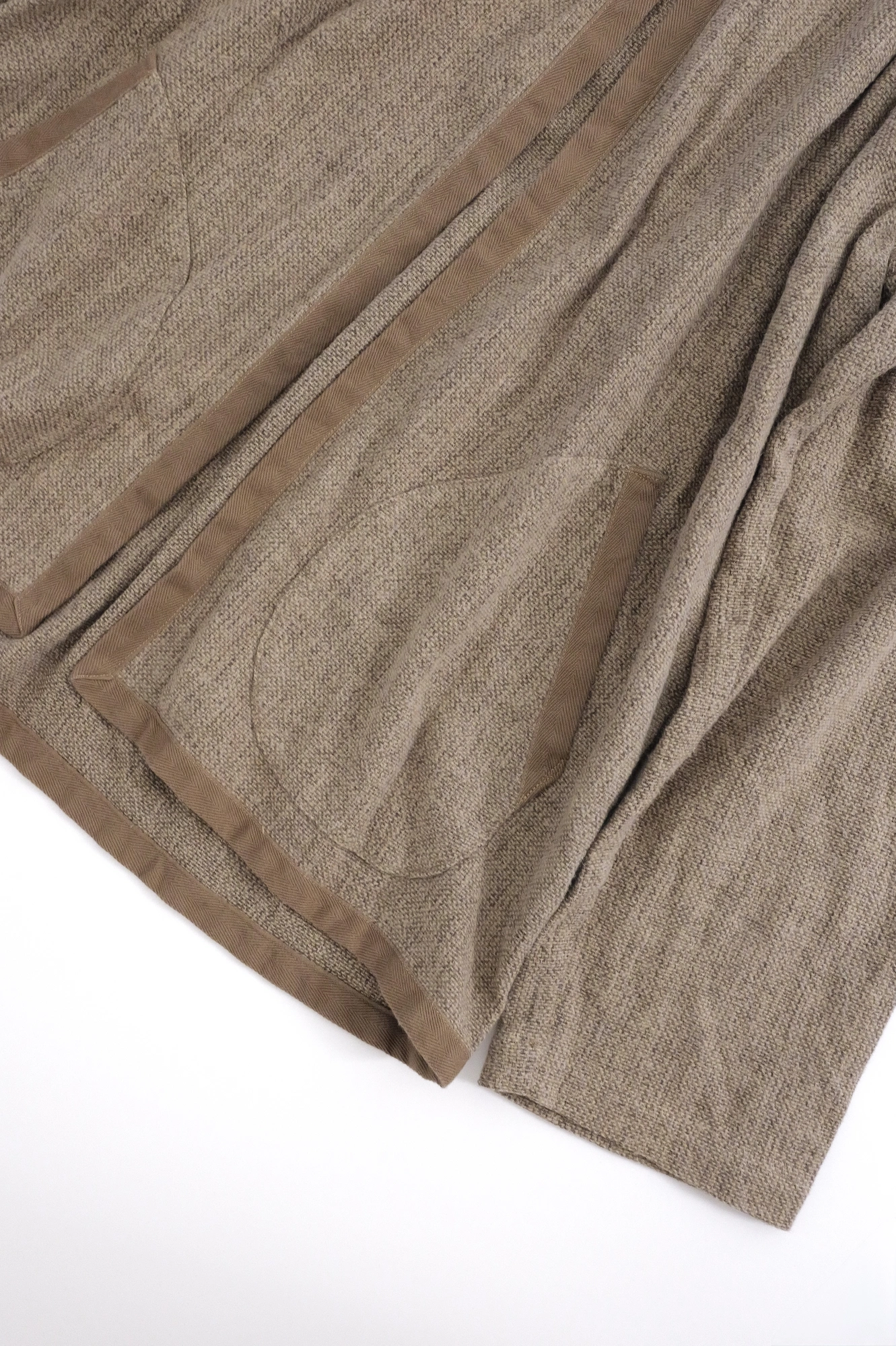 BLUE BLUE JAPAN Gilet Beige vintage, passéist — photo 3