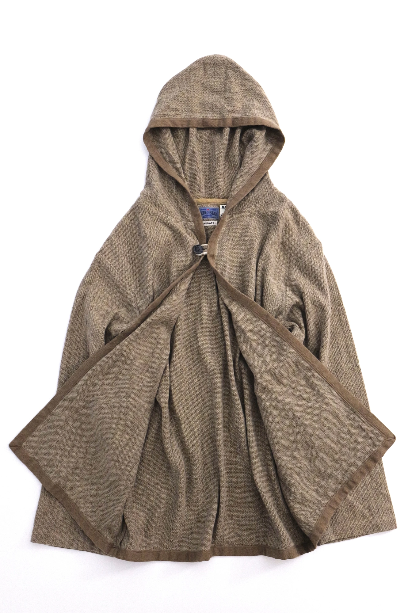 BLUE BLUE JAPAN Gilet Beige vintage, passéist — photo 7